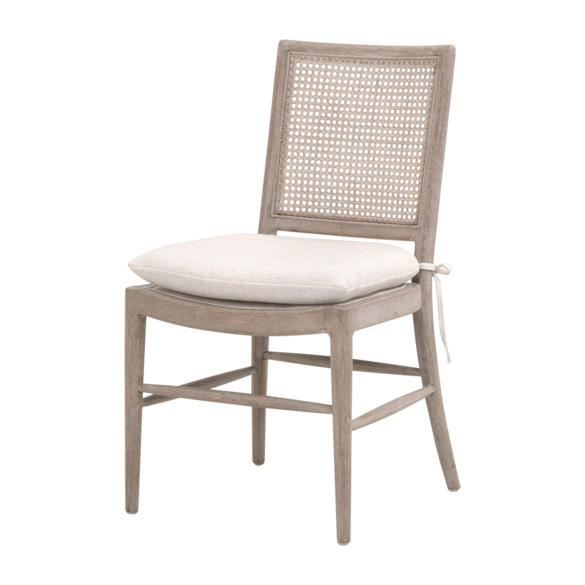 2 Essentials For Living Blume Cream Natural Gray Dining Chairs
