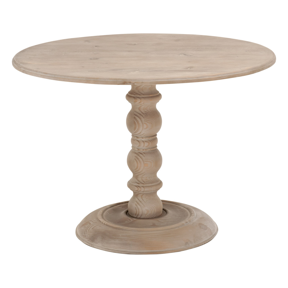 Essentials For Living Chelsea Smoke Gray 42 Inch Round Dining Table