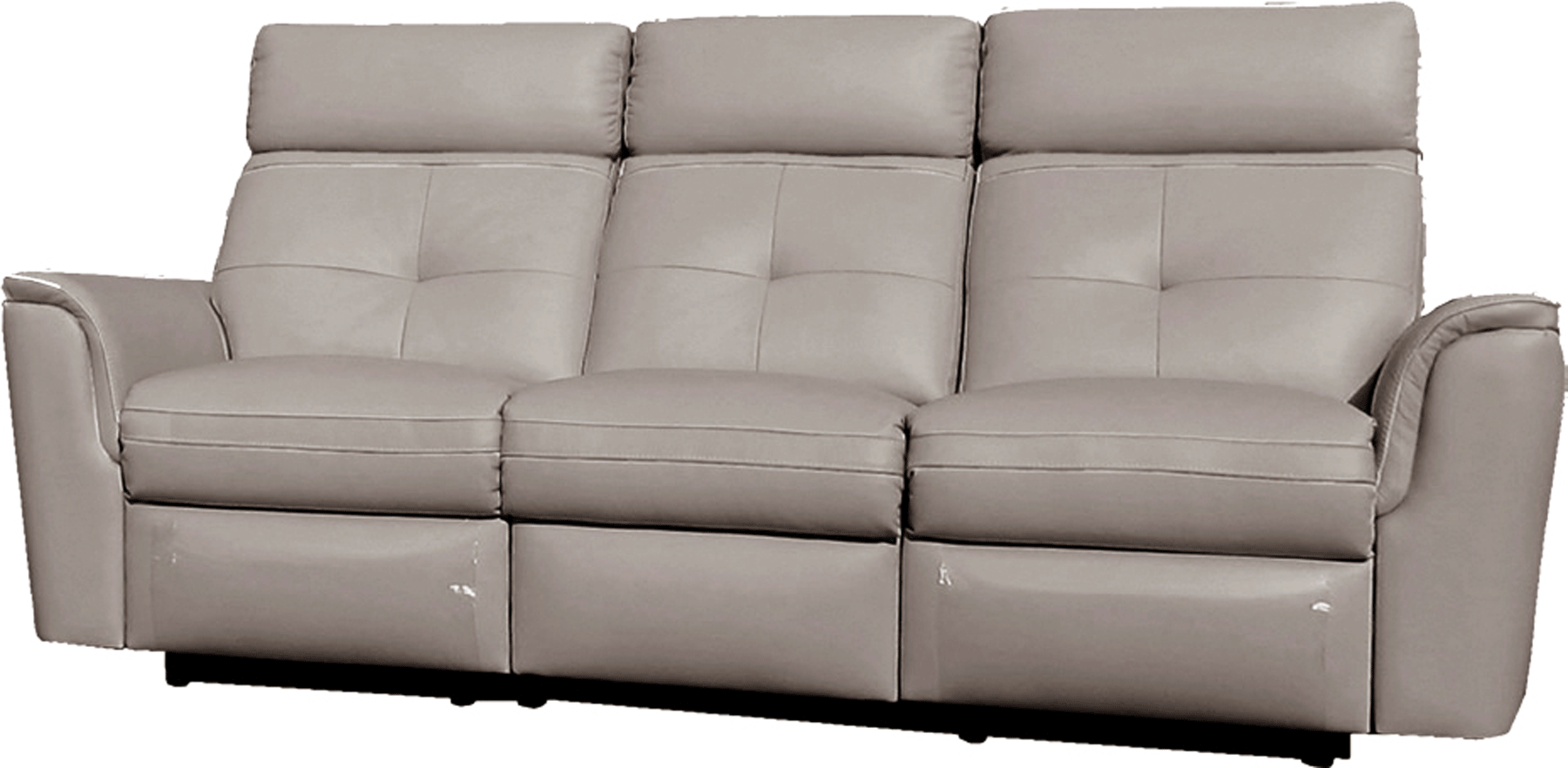 ESF 8501 Light Grey Recliner Sofa