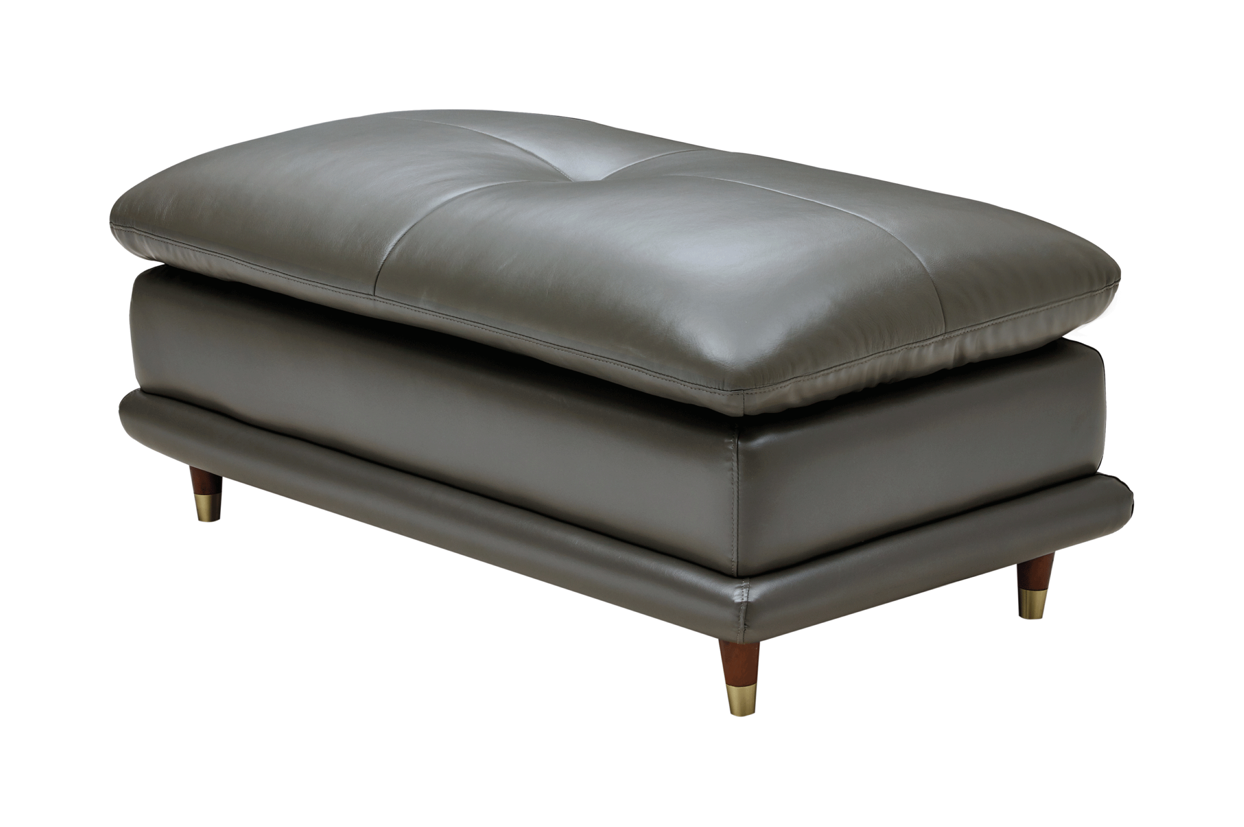 ESF 9180 Green Grey Silver Ottoman