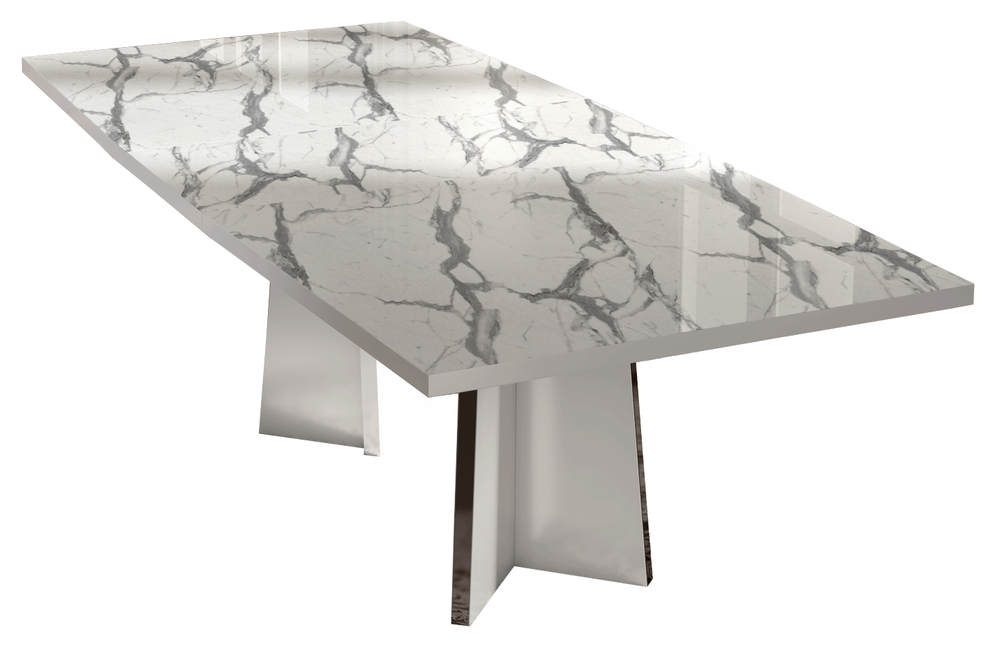 ESF Carrara White Table