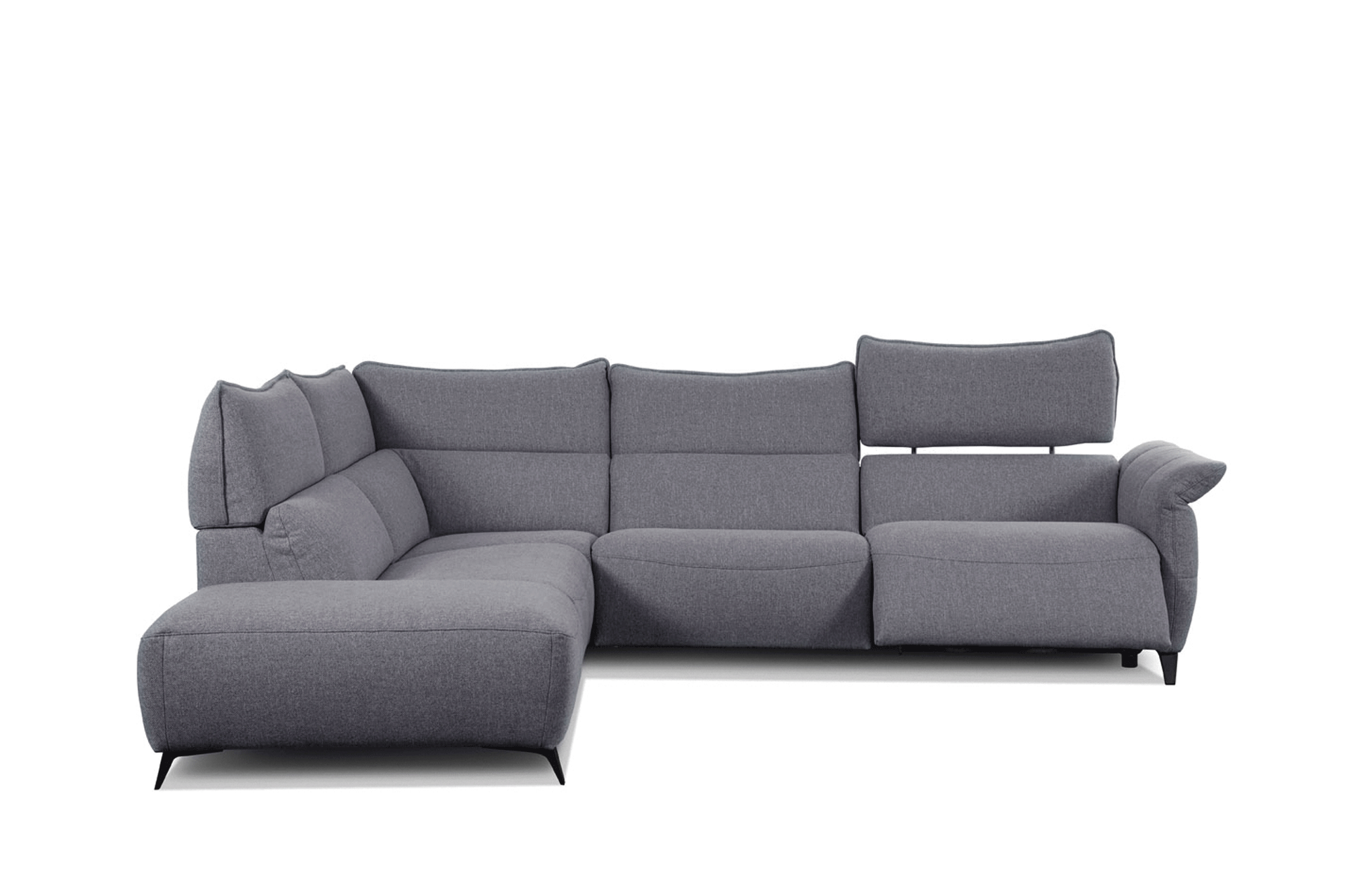 ESF Challenger Grey Silver Sectional