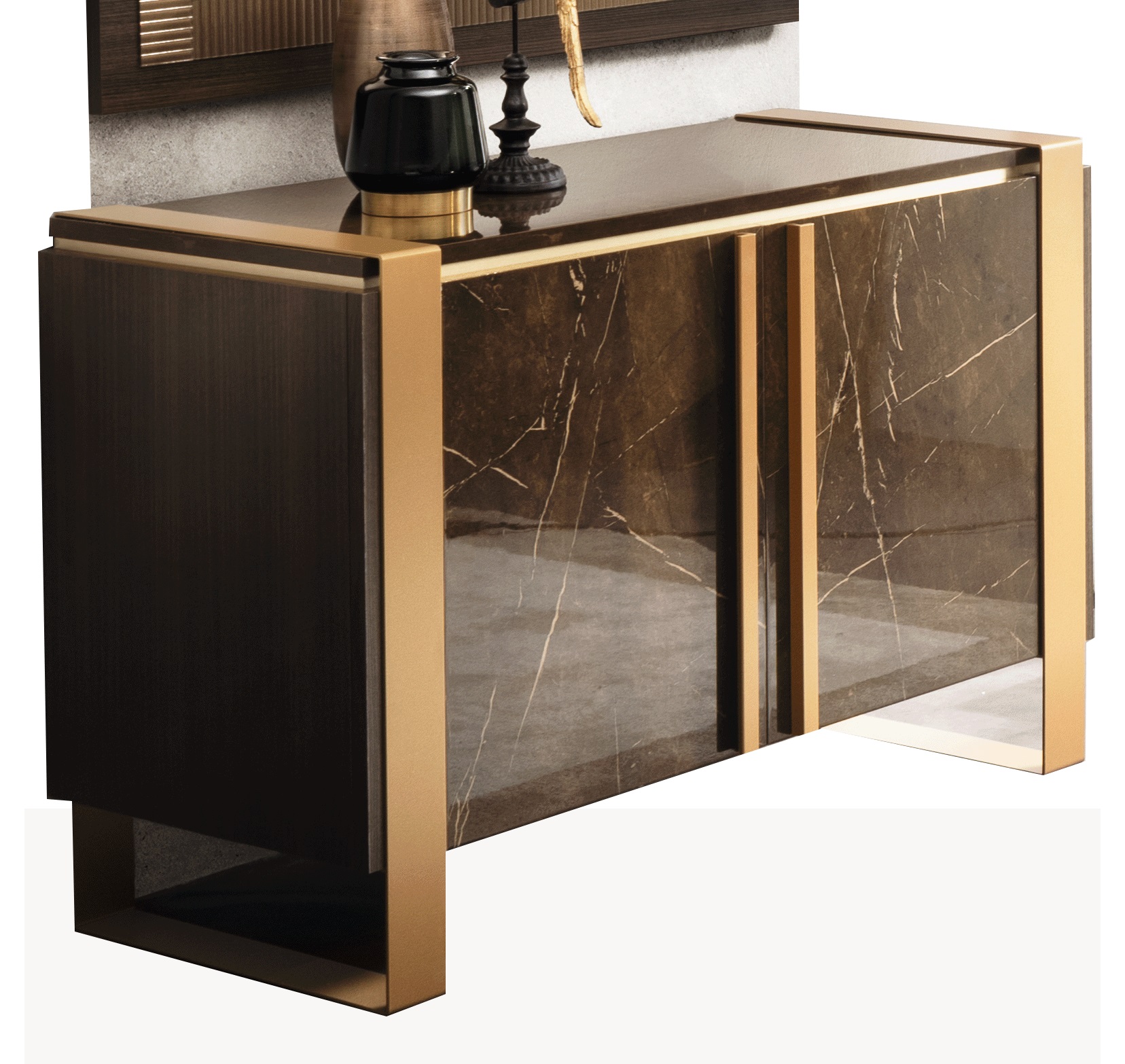 ESF Essenza Brown Walnut 2 Doors Buffet