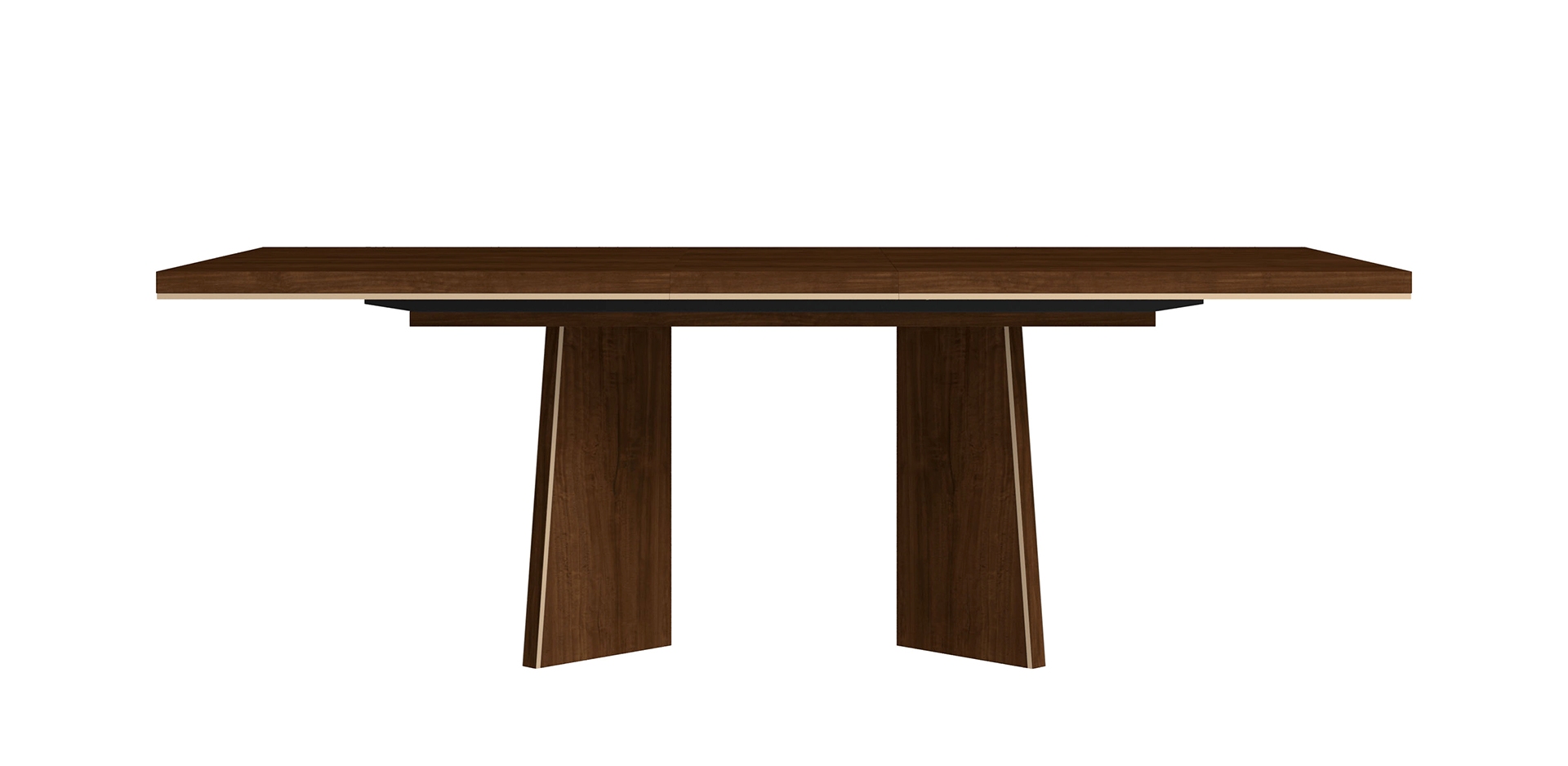 ESF Eva Brown Walnut Extensions Table