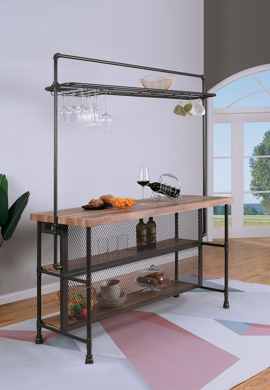Furniture of America Pariaman Bar Table