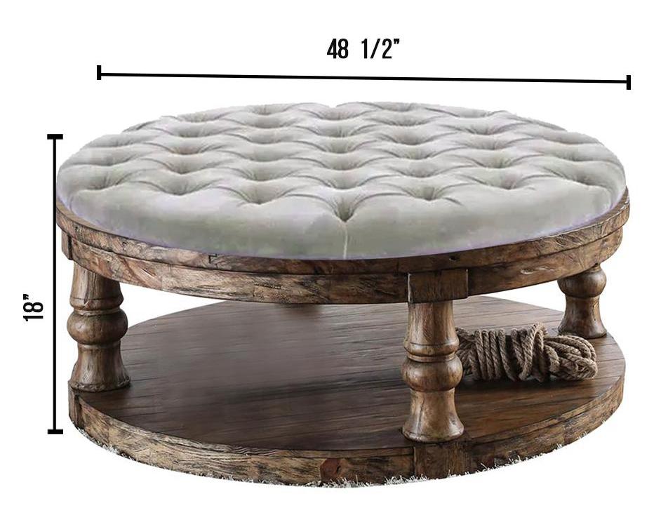 Furniture of America Mika Coffee Table - Thumbnail 3