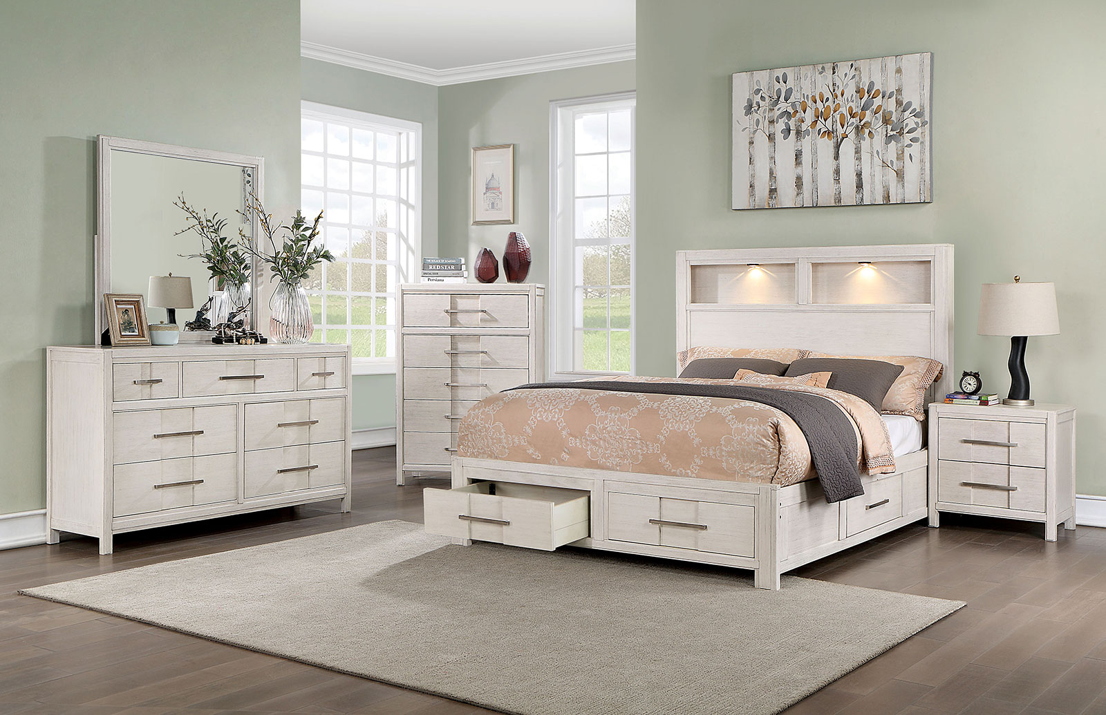 Furniture of America Karla Bed - Thumbnail 2