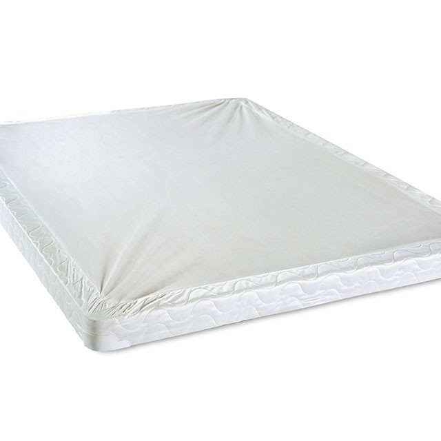 Furniture Of America Bird Of Paradise White 4 Inch Twin Foundation