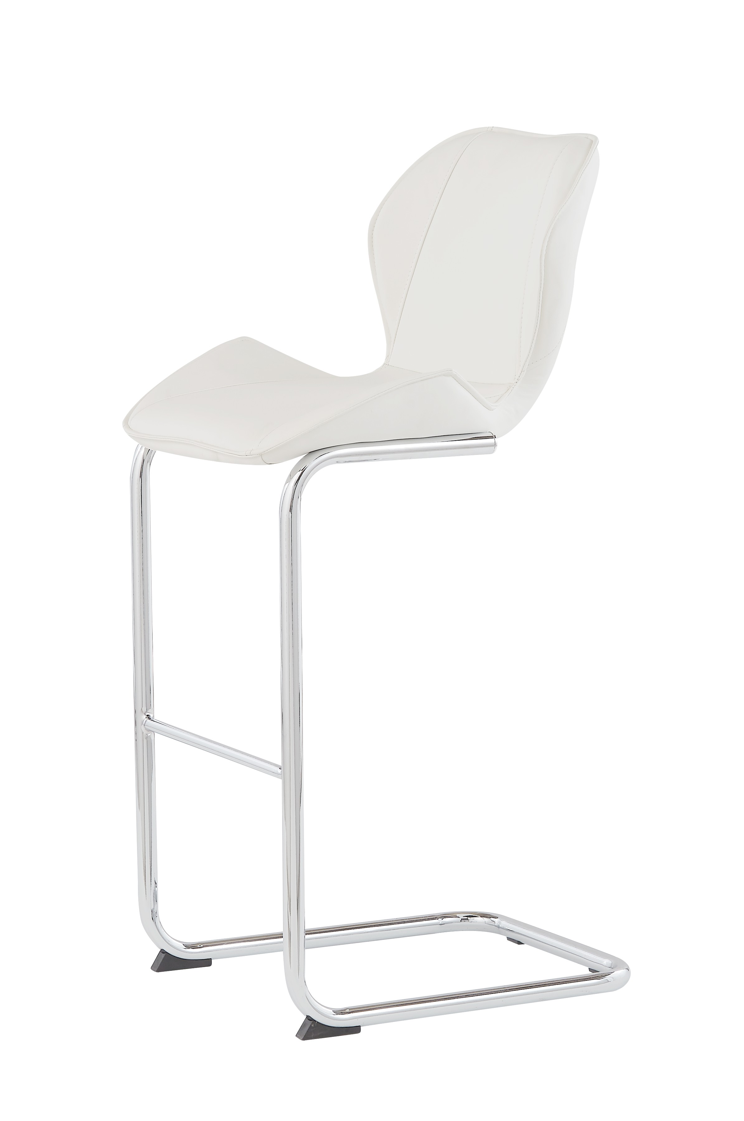 4 Global Furniture D1446 White Bar Stools GL-D1446BS-WH-KIT-OF-4 4 Global Furniture D1446 White Bar Stools GL-D1446BS-WH-KIT-OF-4