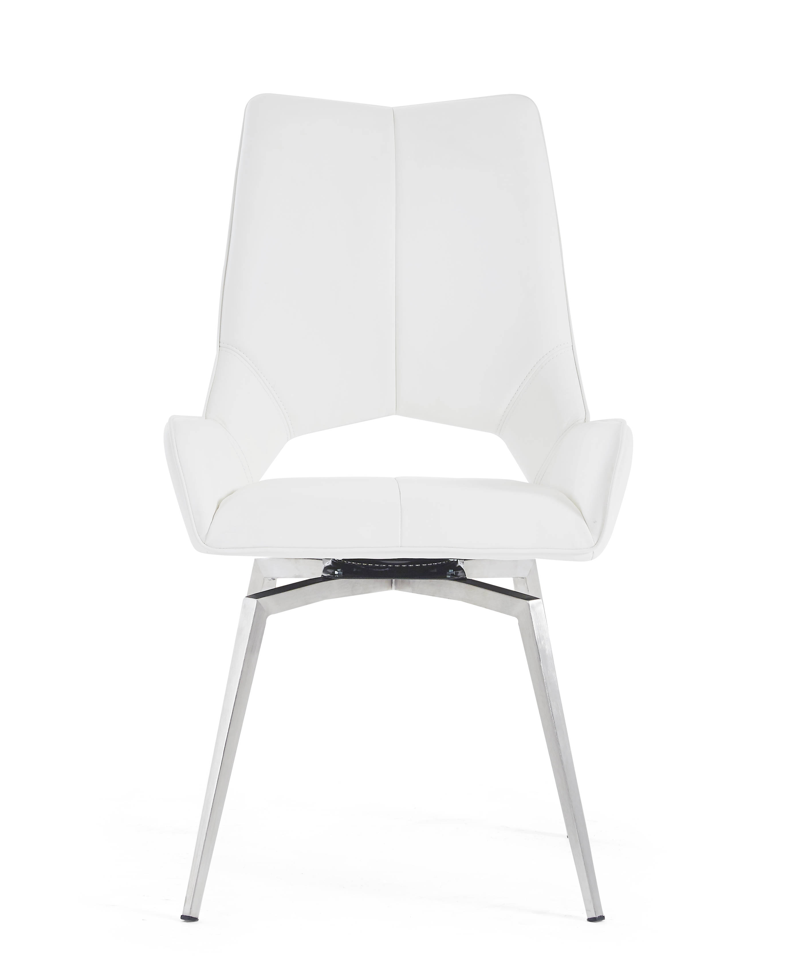 D4878 WHITE DINING CHAIR