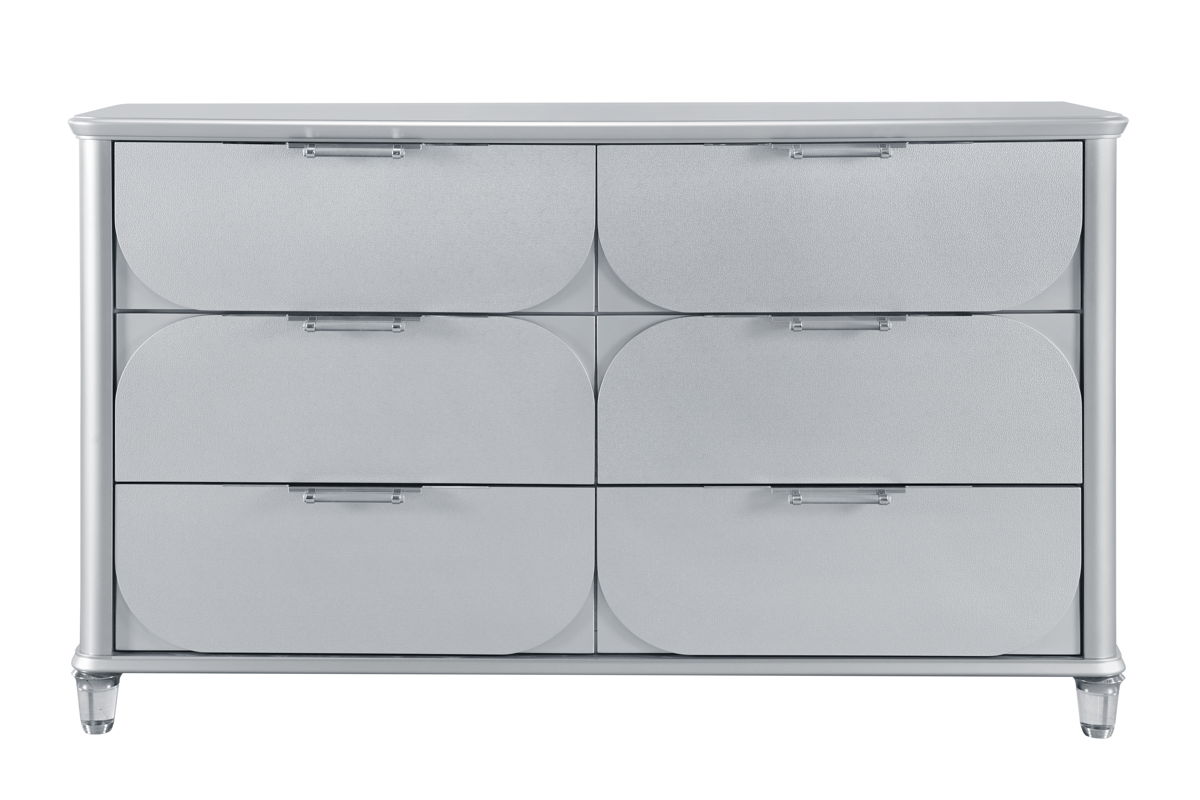 Global Furniture Lando Silver Dresser GL-LANDO-SILVER-DR