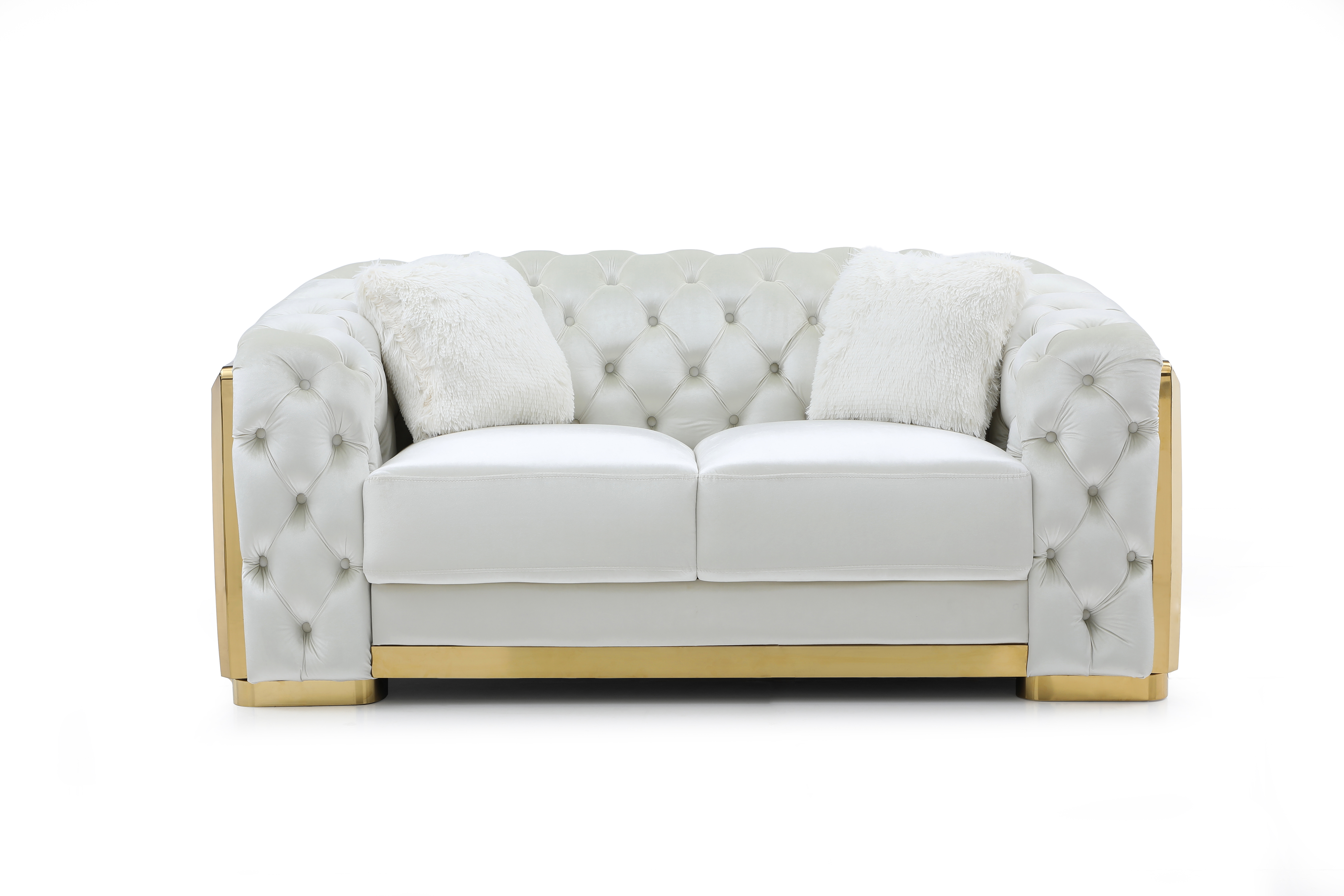 Glory Furniture Lexi G0597A-L Ivory Loveseat