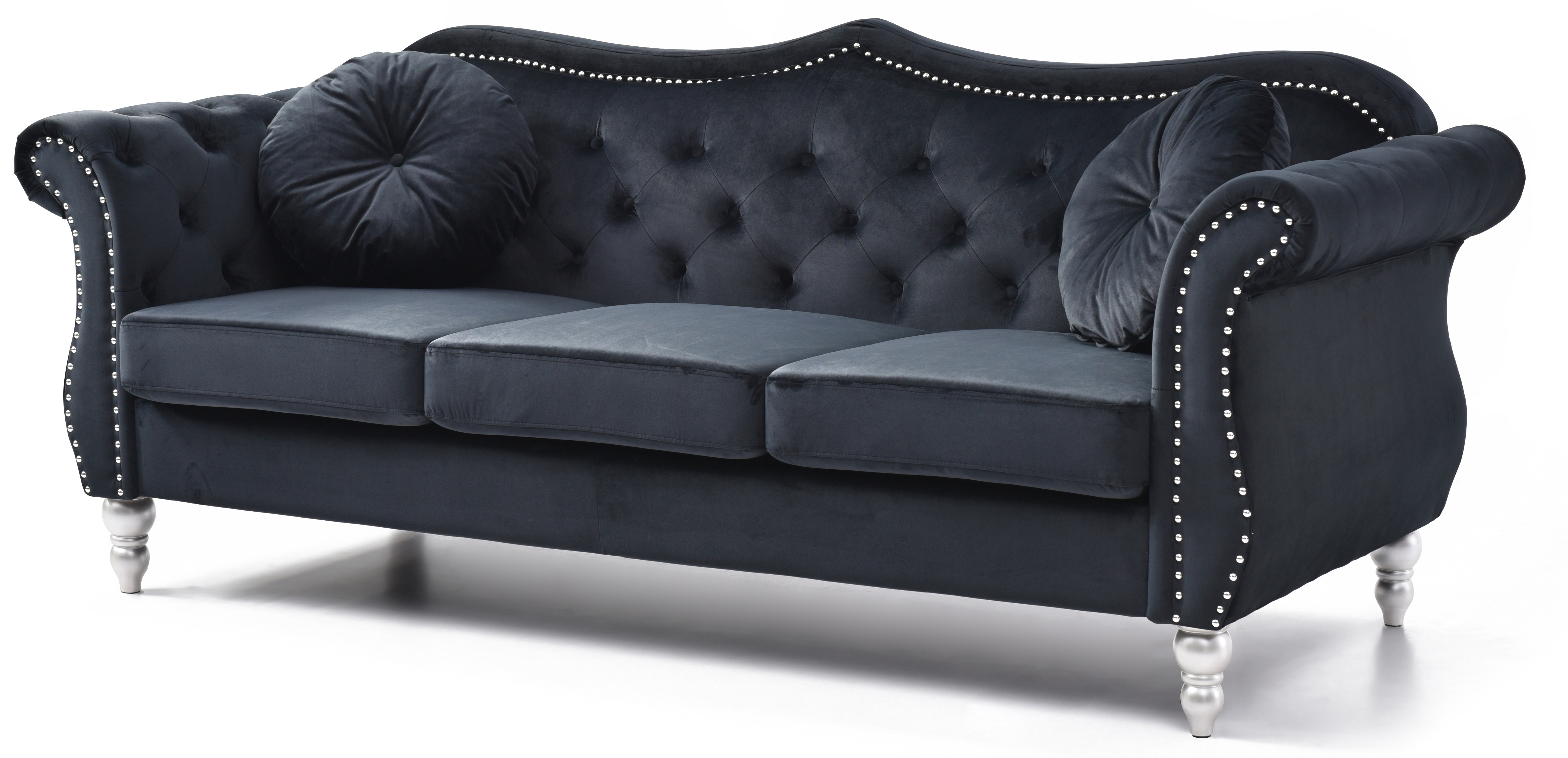 Glory Furniture Hollywood G0663A-S Black Sofa
