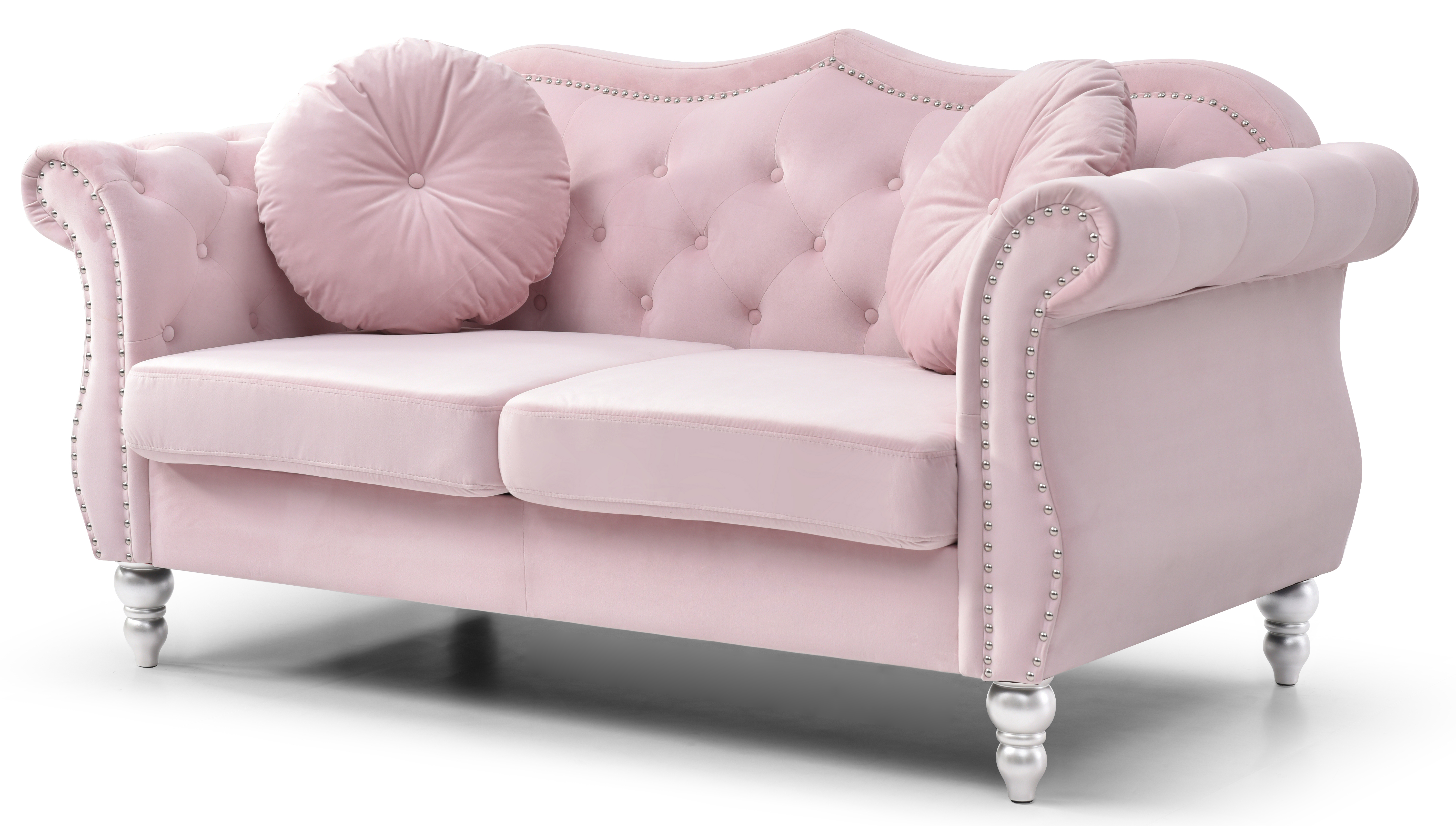 Glory Furniture Hollywood G0664A-L Pink Loveseat