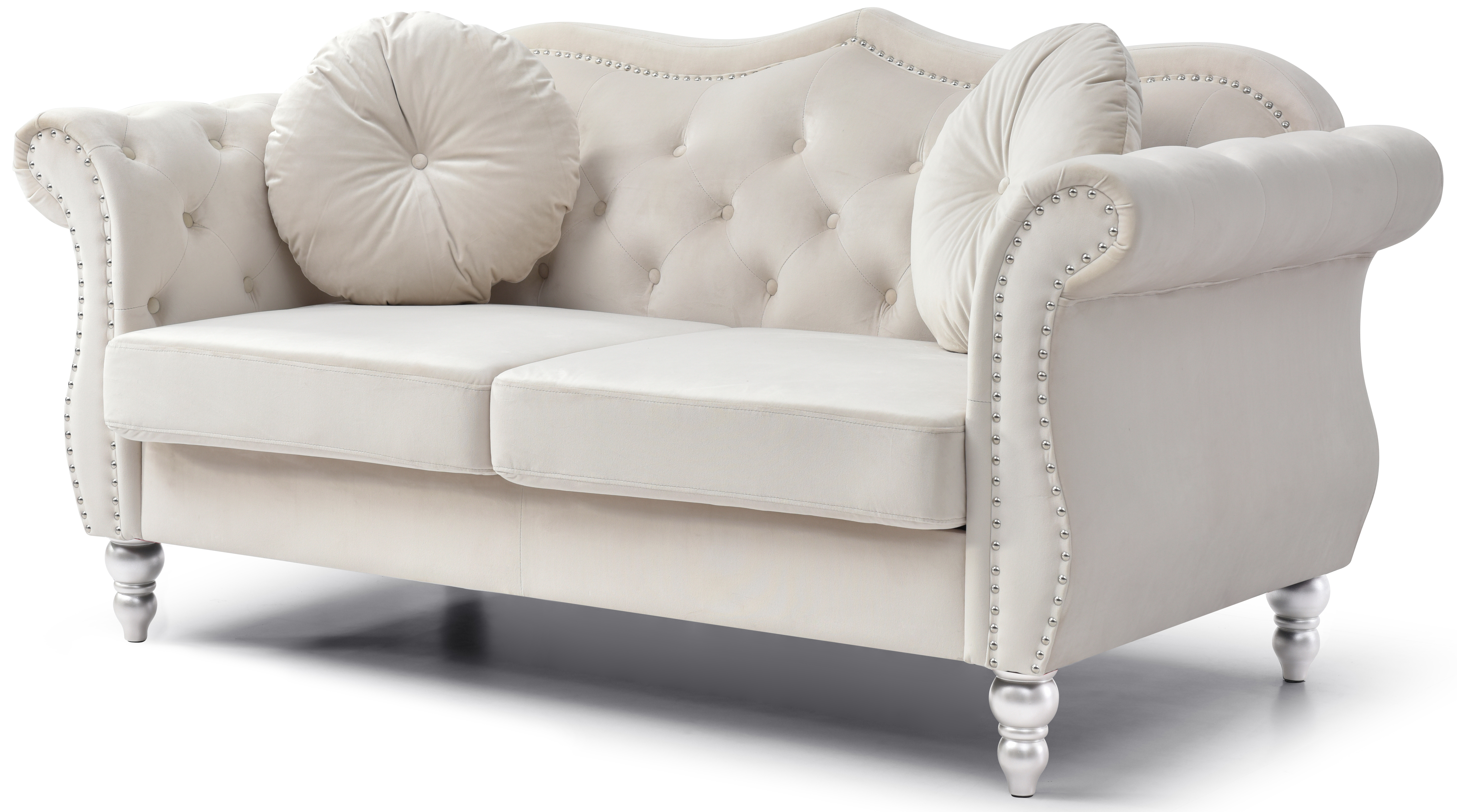 Glory Furniture Hollywood G0667A-L Ivory Loveseat