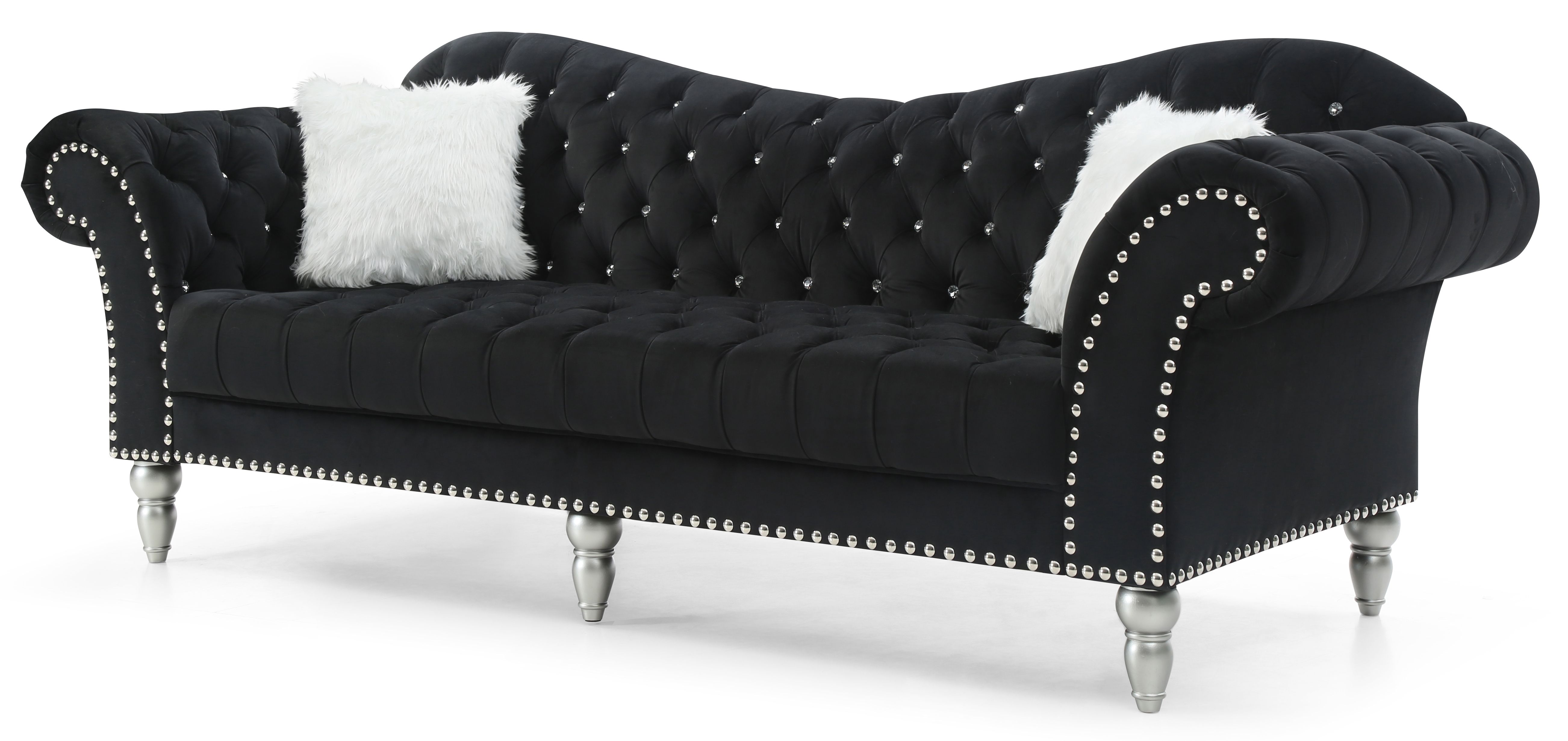 Glory Furniture G0952A-S Black Sofa