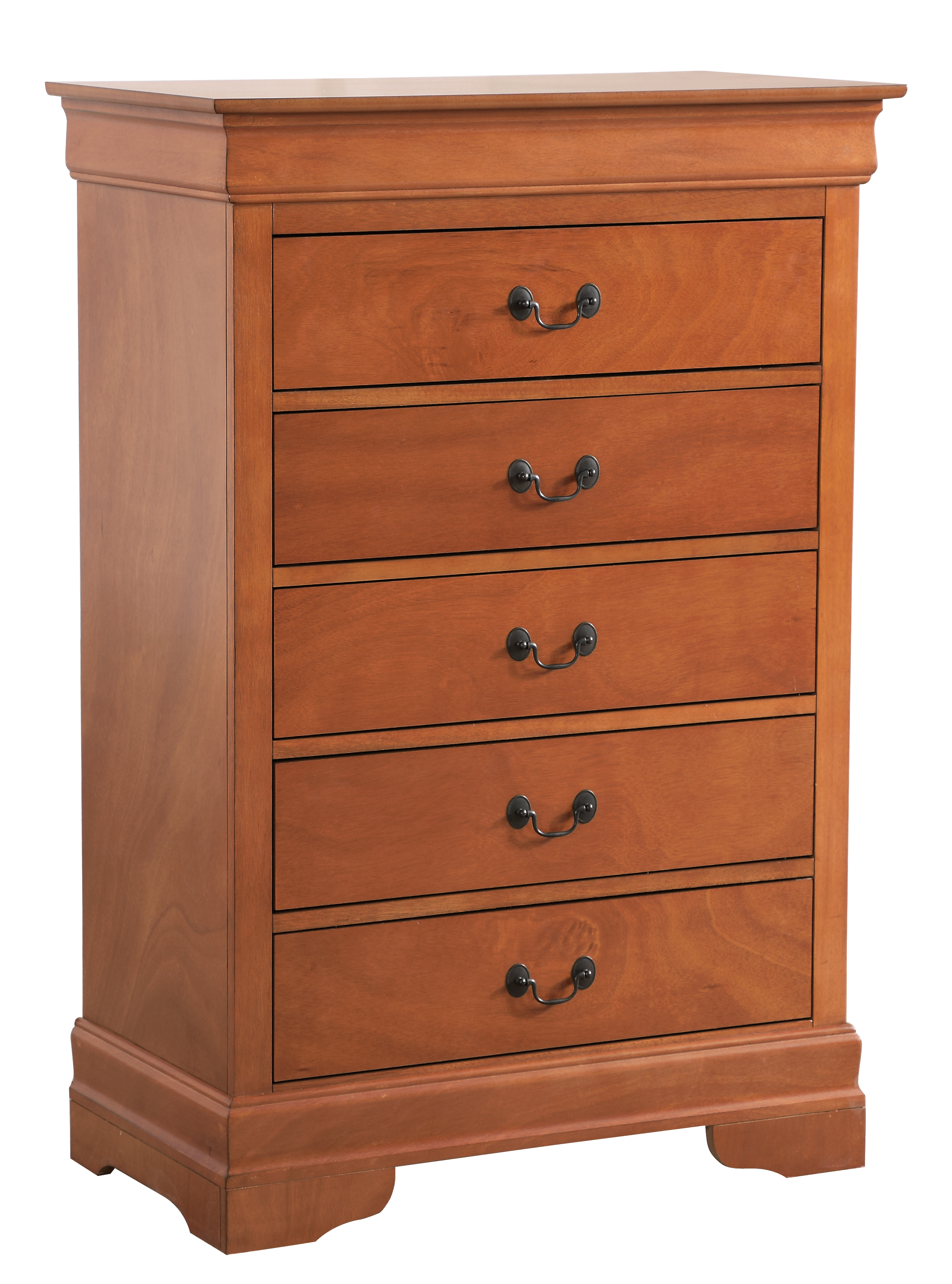 Glory Furniture Louis Phillipe Oak Chest