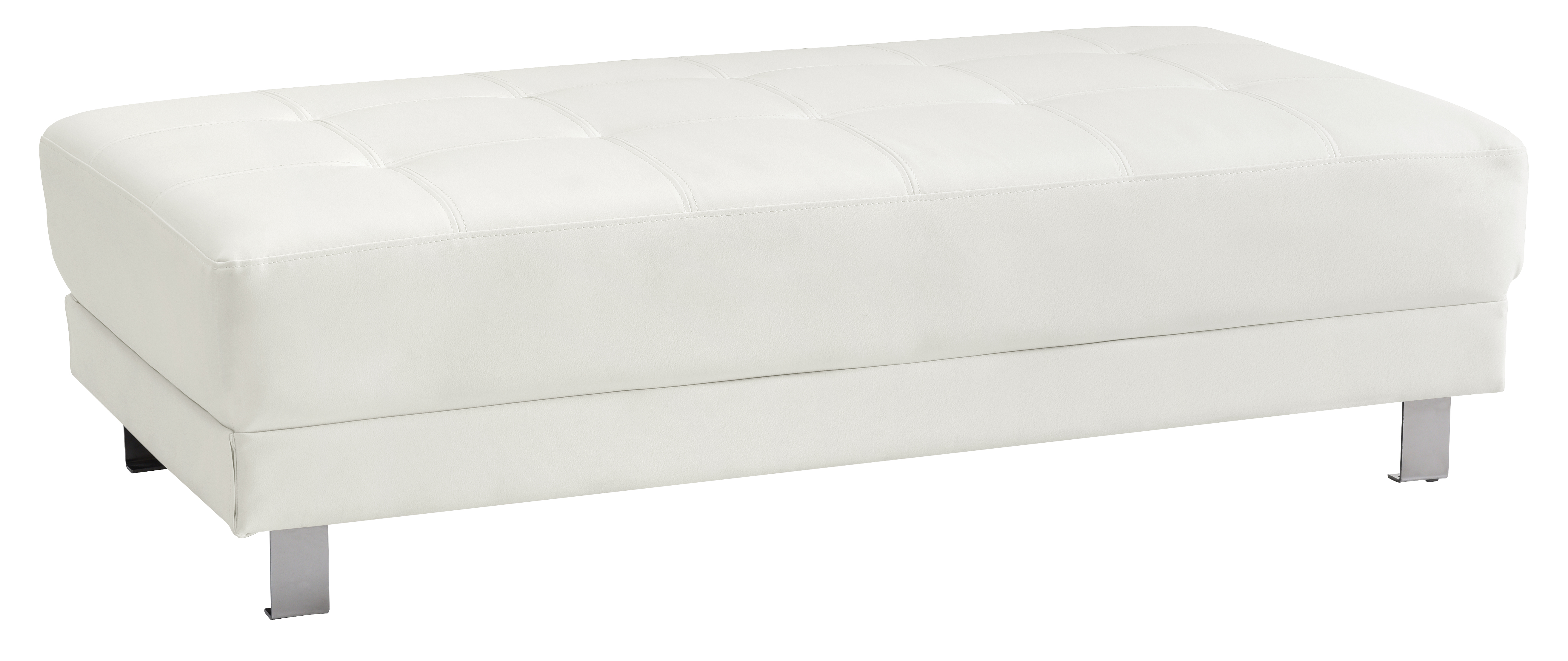 Glory Furniture G449-O White Ottoman