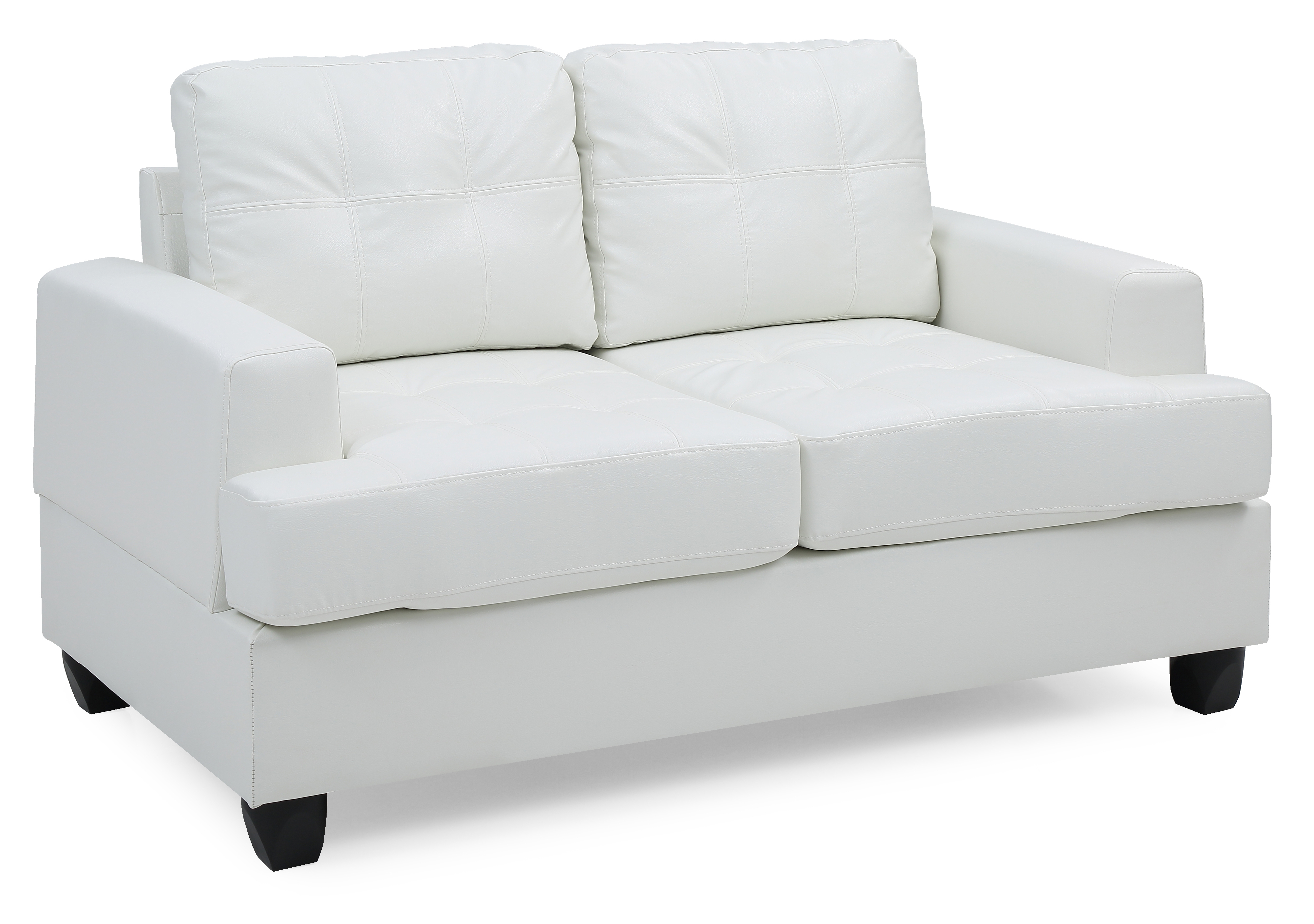 Glory Furniture G587A-L White Loveseat