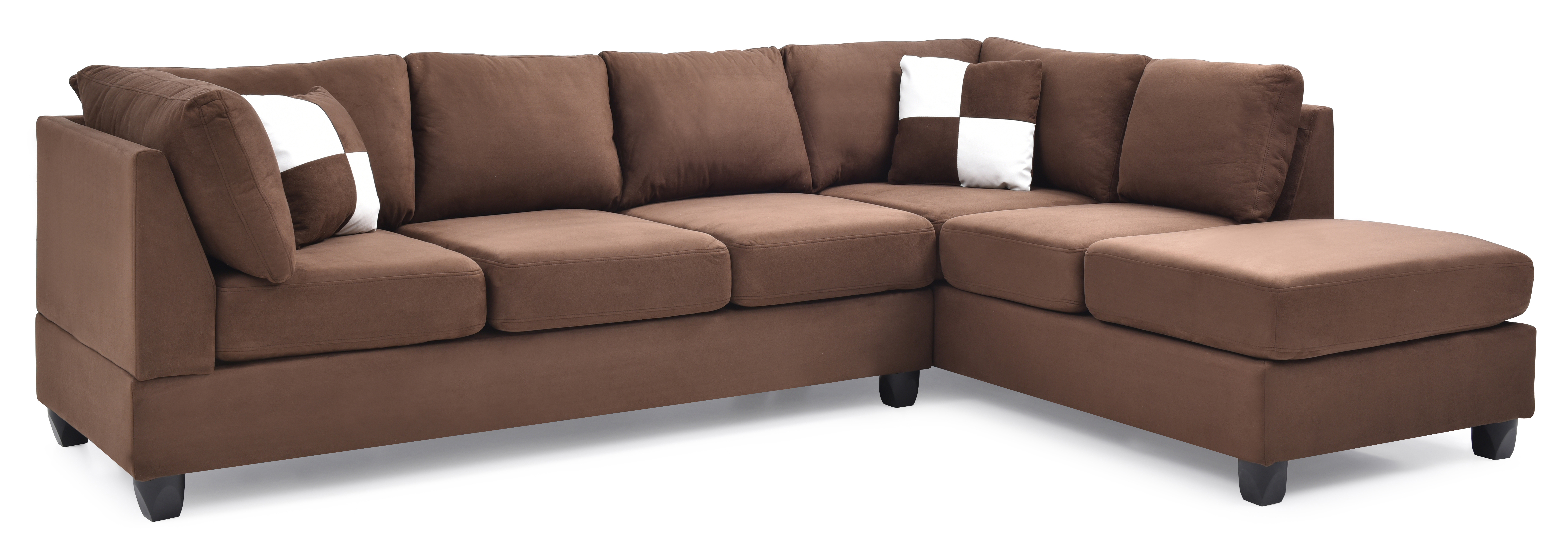 Glory Furniture G632B-SC Chocolate Sectional