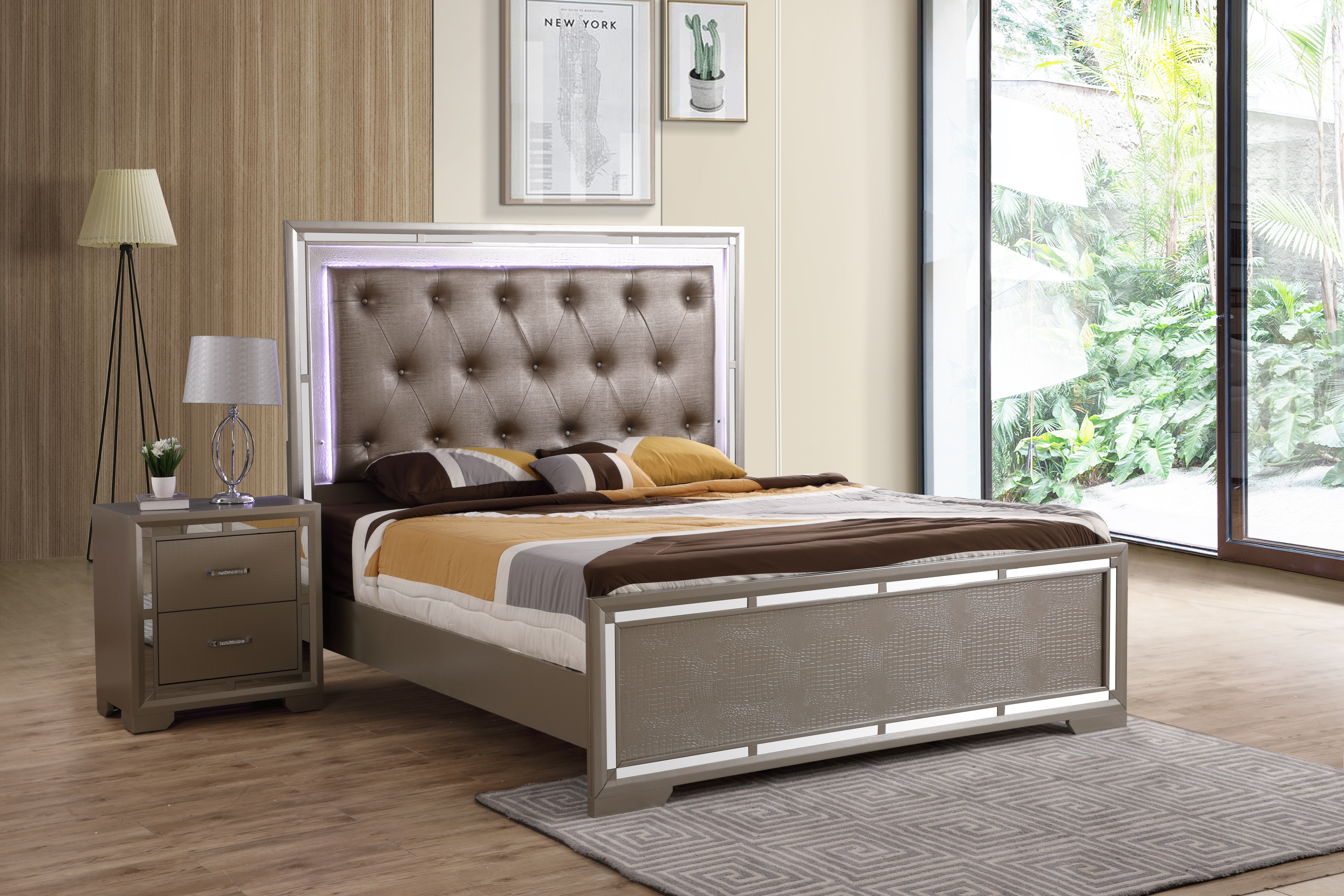 Glory Furniture Alana Bed - Thumbnail 3
