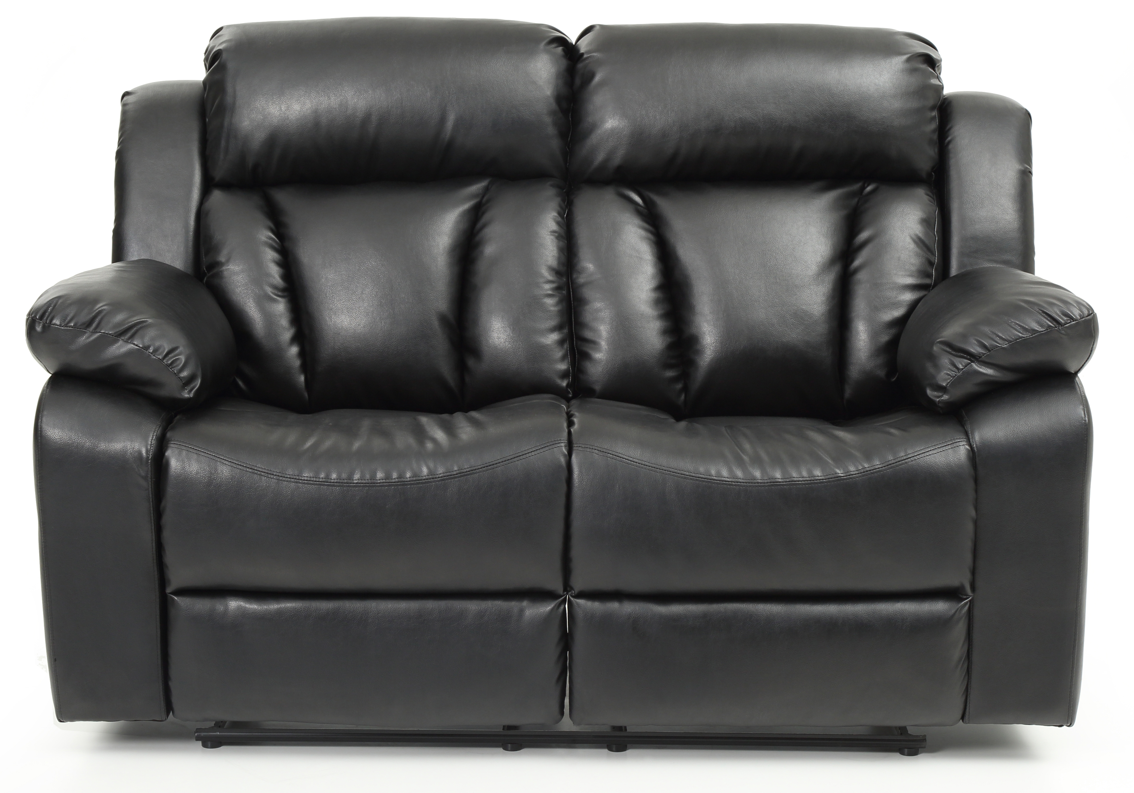Glory Furniture G683-RL Black Reclining Love Seat