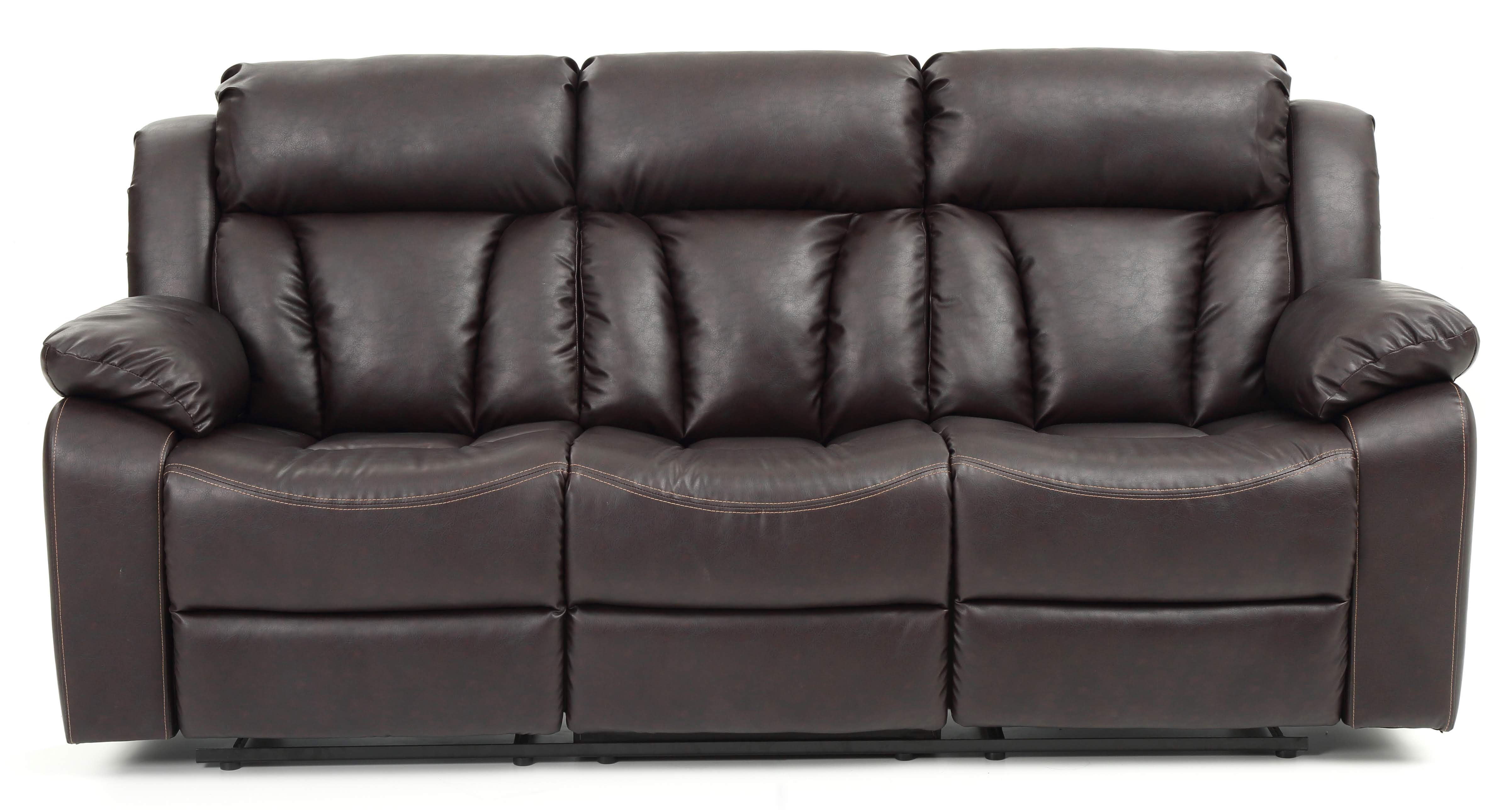 Glory Furniture Daria G686-RS Dark Brown Reclining Sofa