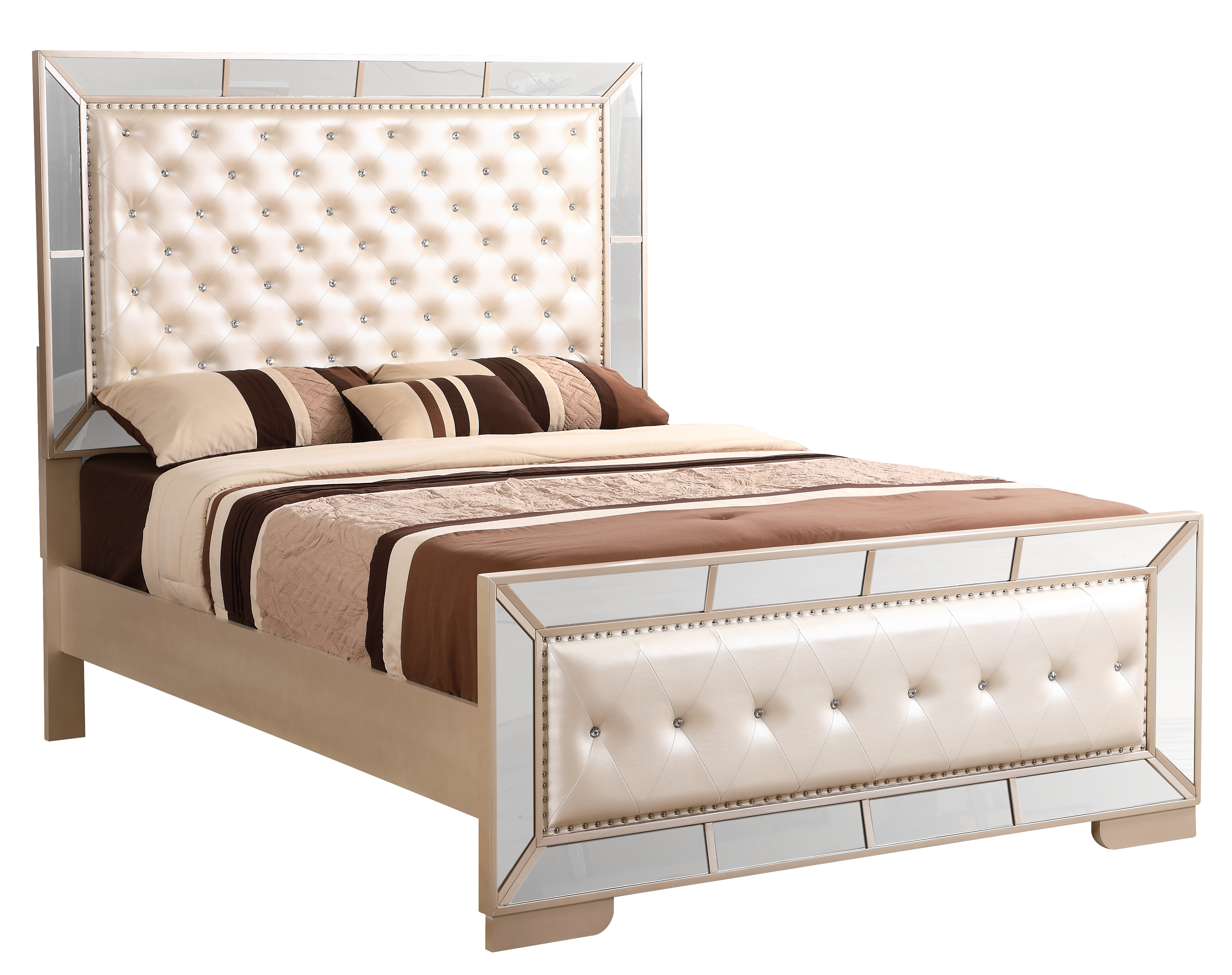 Glory Furniture Hollywood Hills Pearl Queen Bed