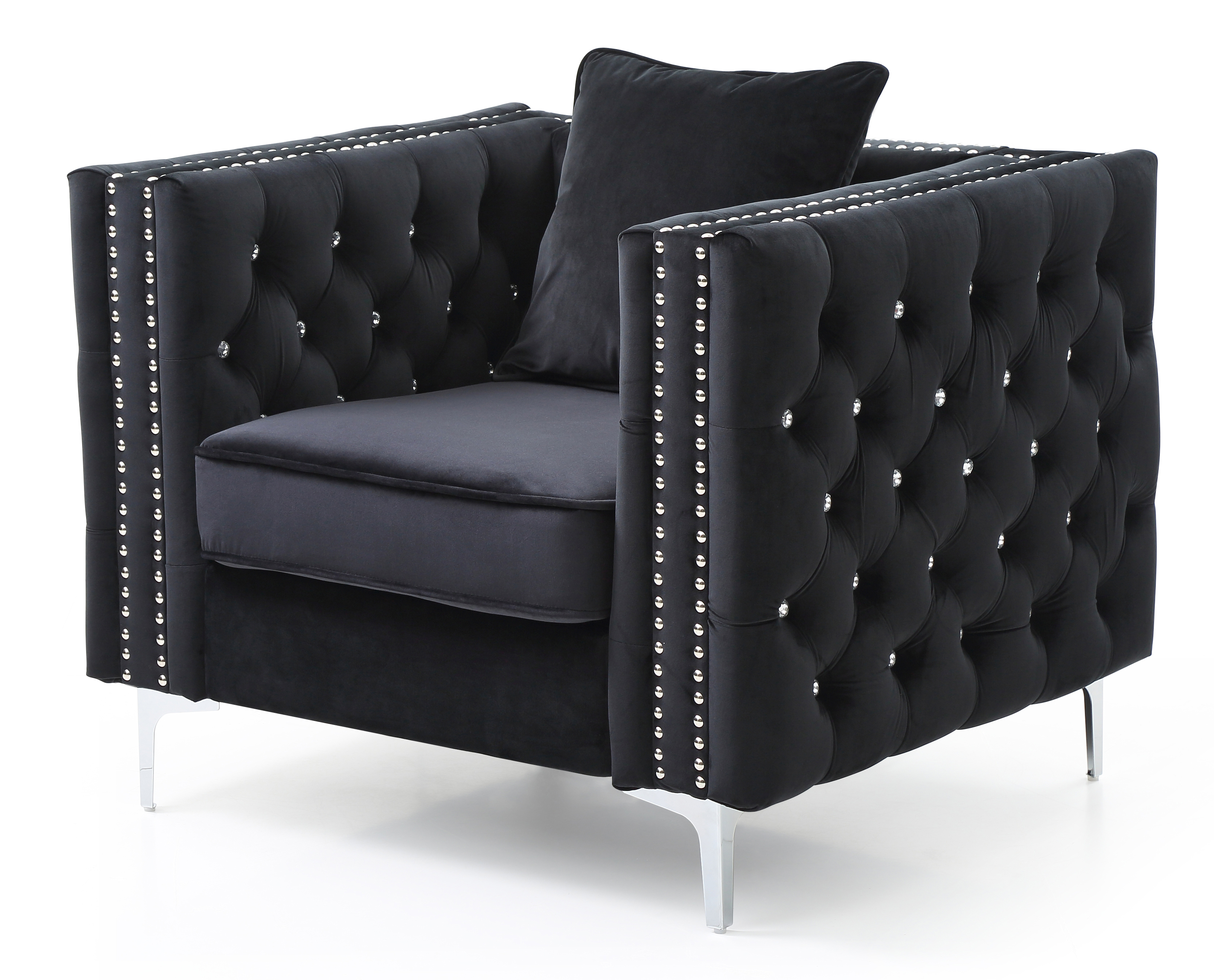 Glory Furniture Paige G828A-C Black Chair