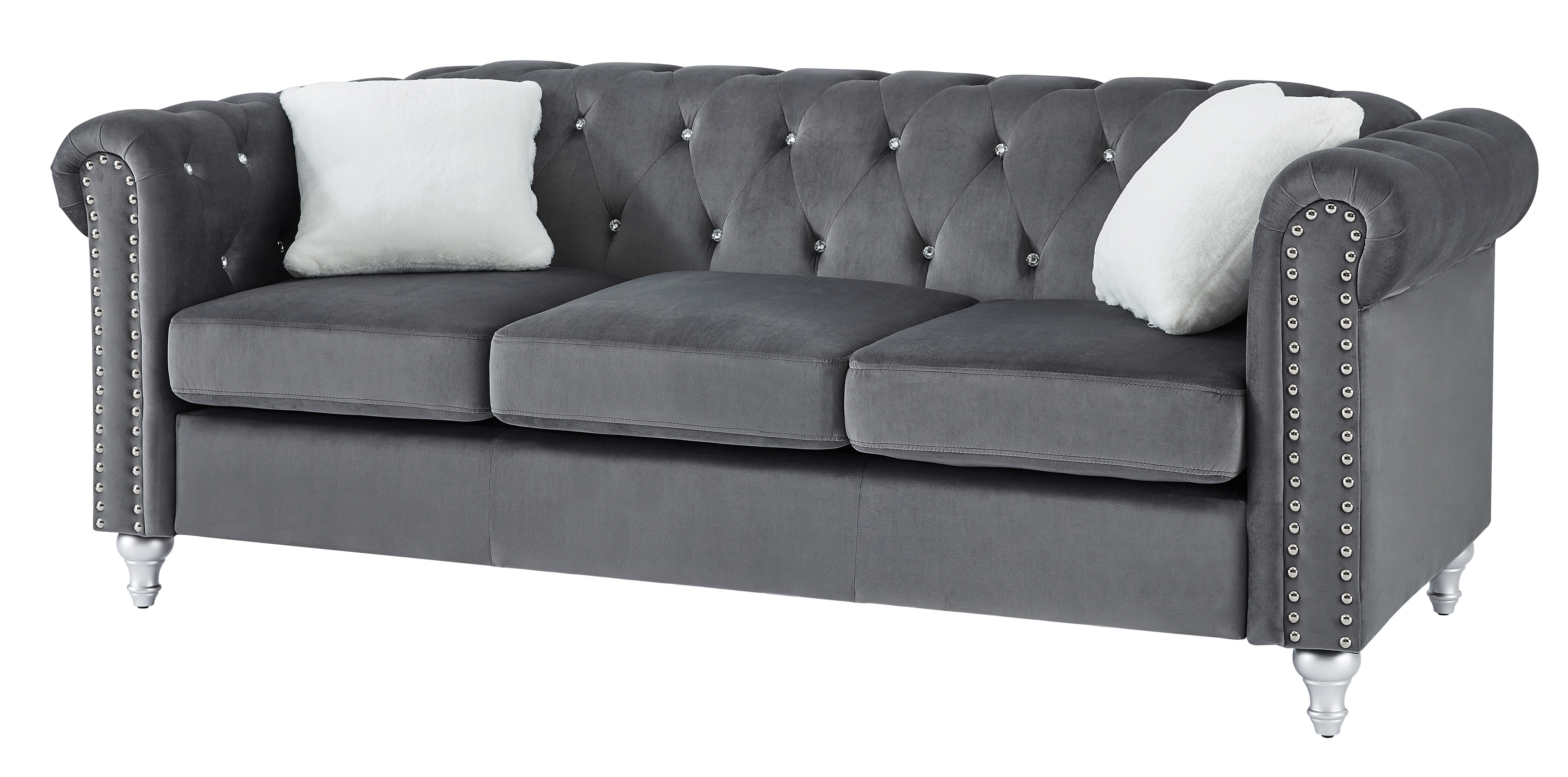 Glory Furniture G860A-S Gray Sofa