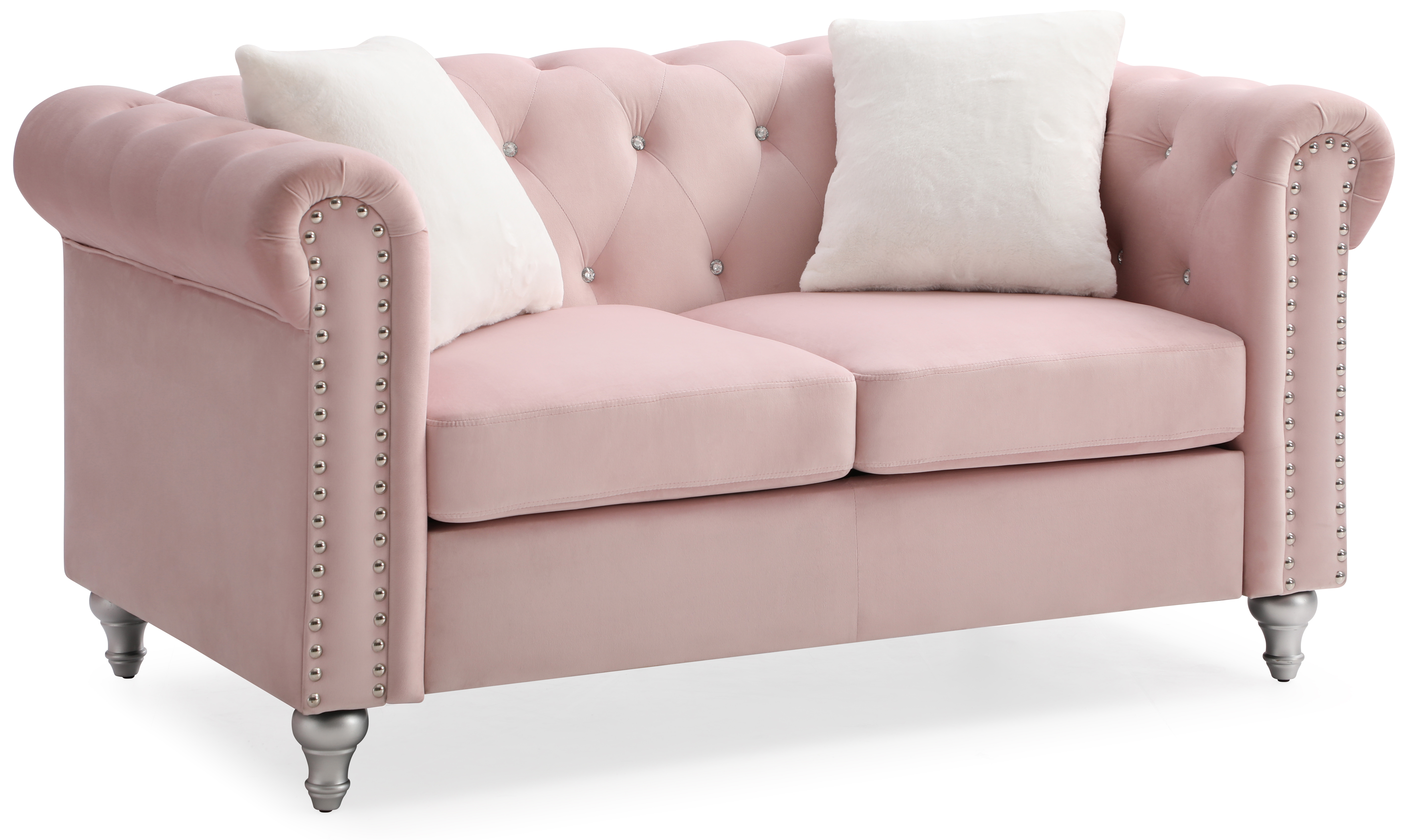 Glory Furniture G864A-L Pink Loveseat