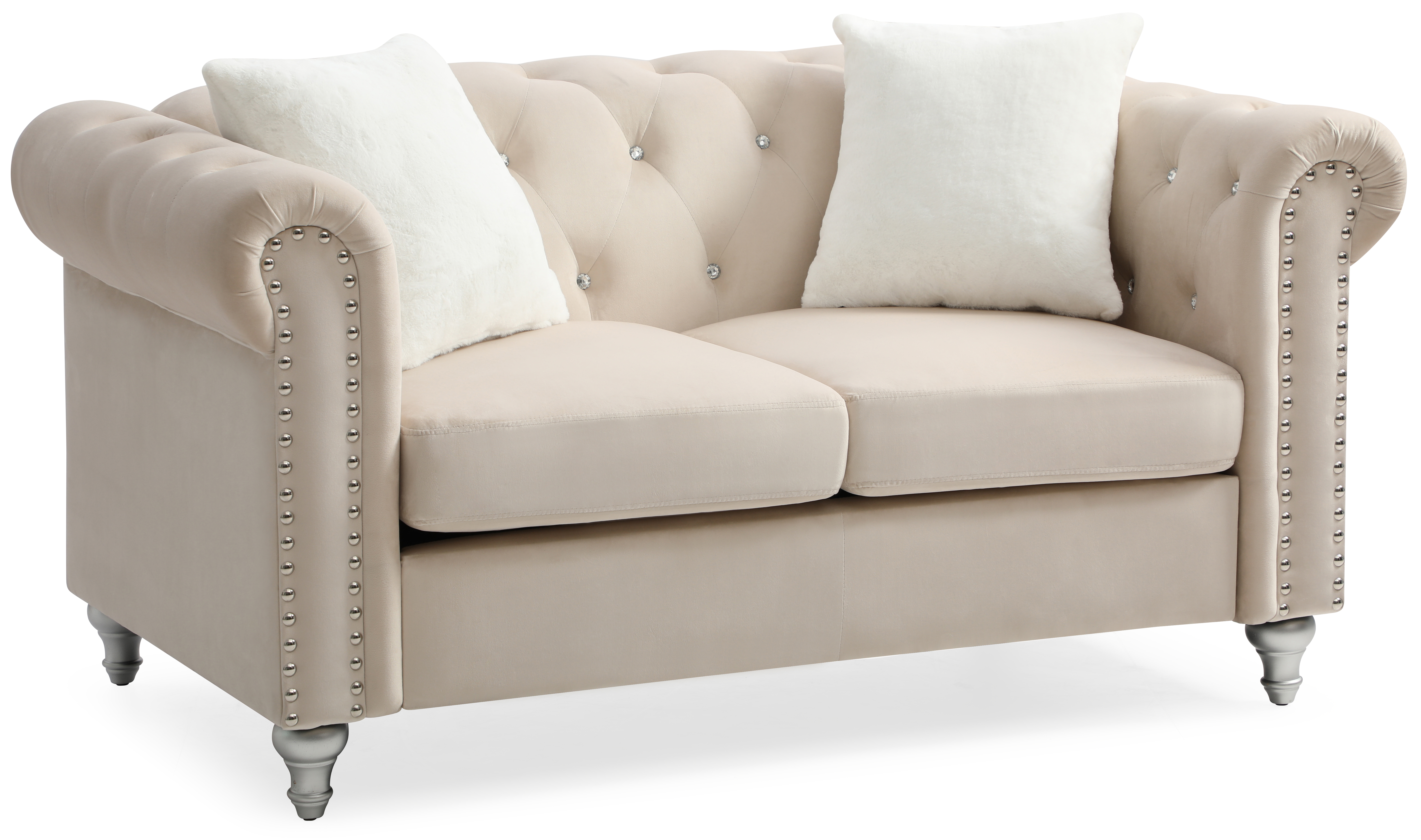 Glory Furniture G867A-L Beige Loveseat