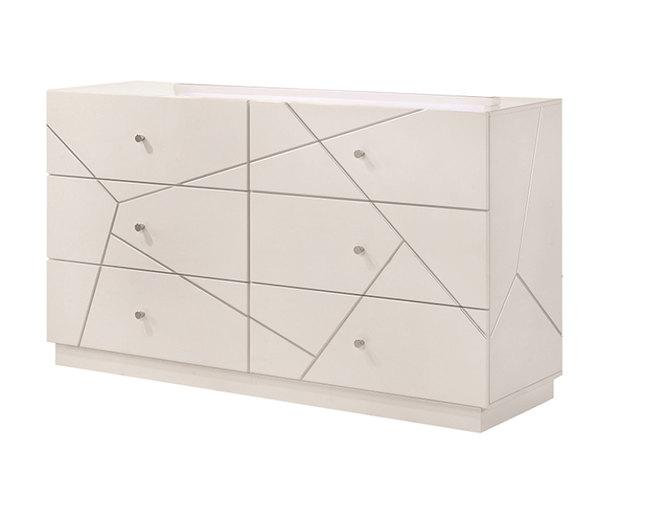 Galaxy Home Manhattan White Dresser