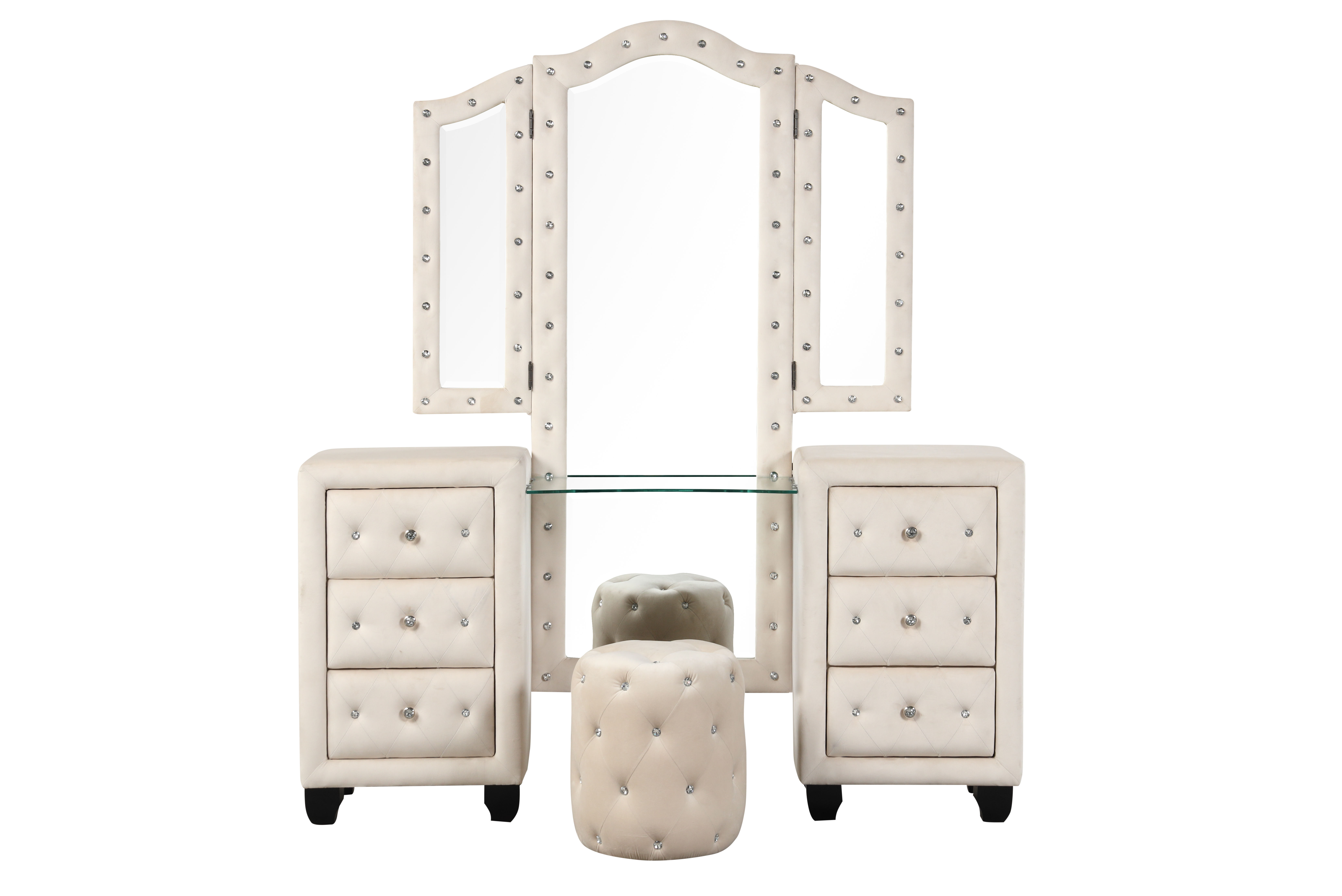 Sophia Vanity Set Cream