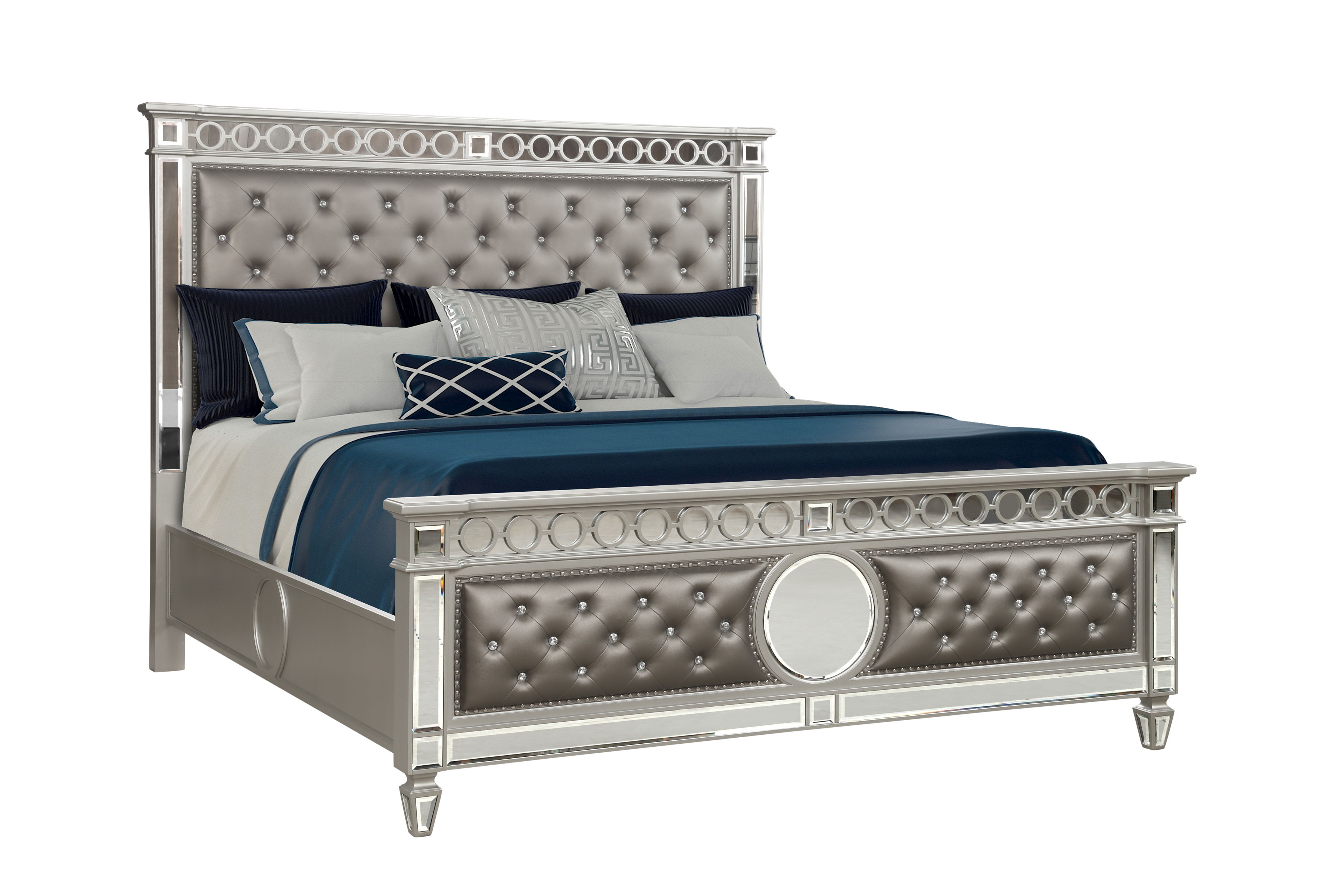 Symphony King Bed Silver