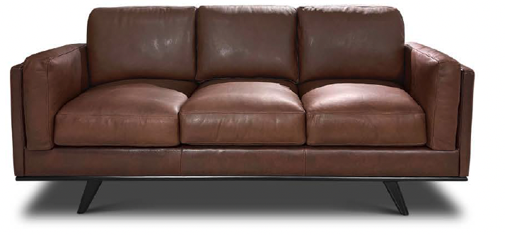 GTR Sampson Bramble Leather Sofa