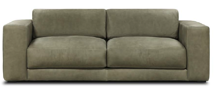 GTR Erin Dove Leather Sofa