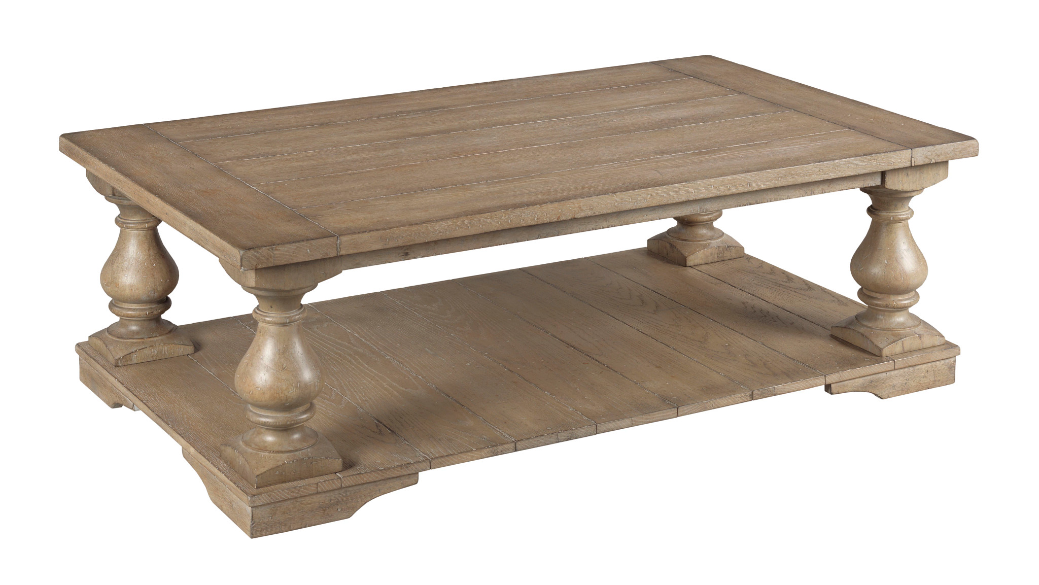 Hammary Donelson Vintage Natural Rectangular Coffee Table