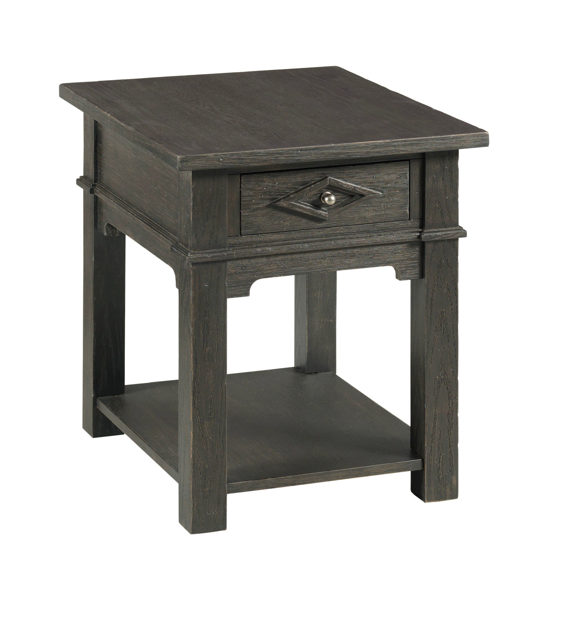 Hammary Lillith Vintage Black End Table