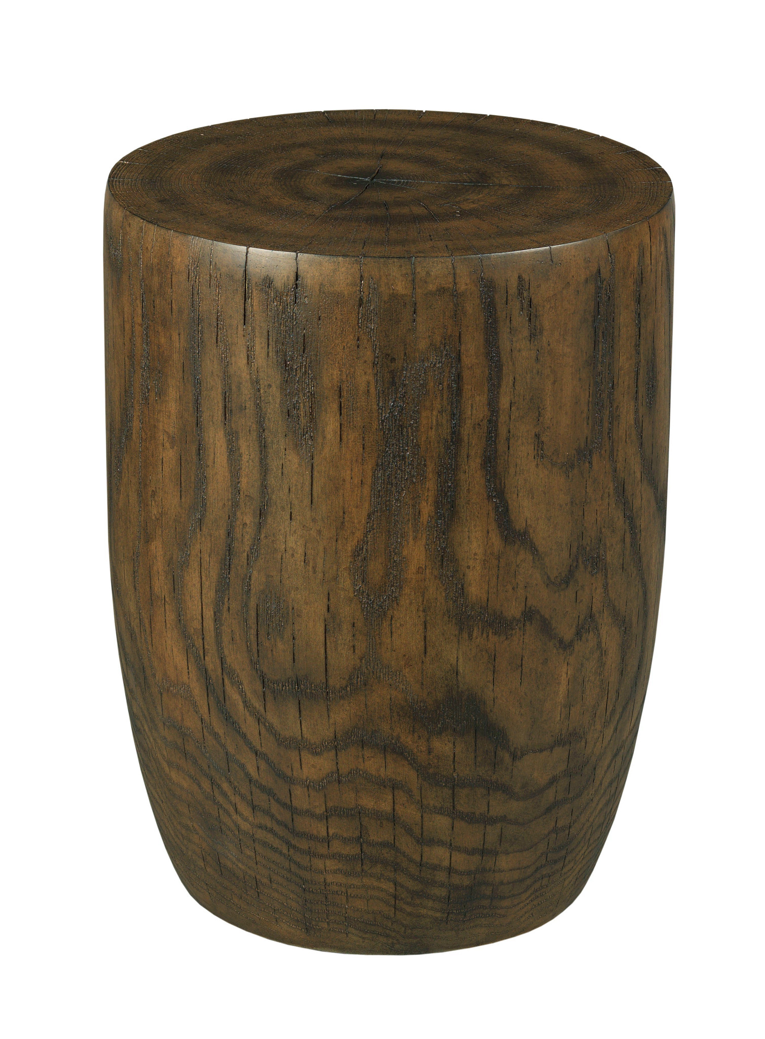 Hammary Hidden Treasures Varies Oak Grain Drum End Table