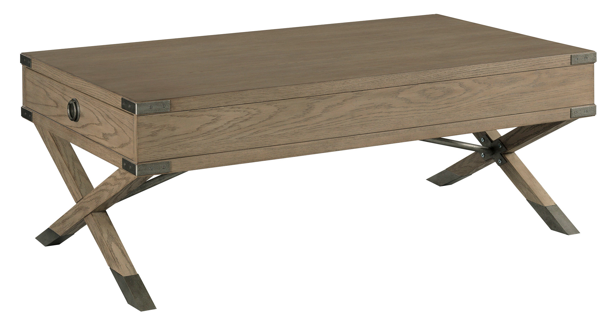 Hammary Crawford Honey Rectangular Drawer Coffee Table