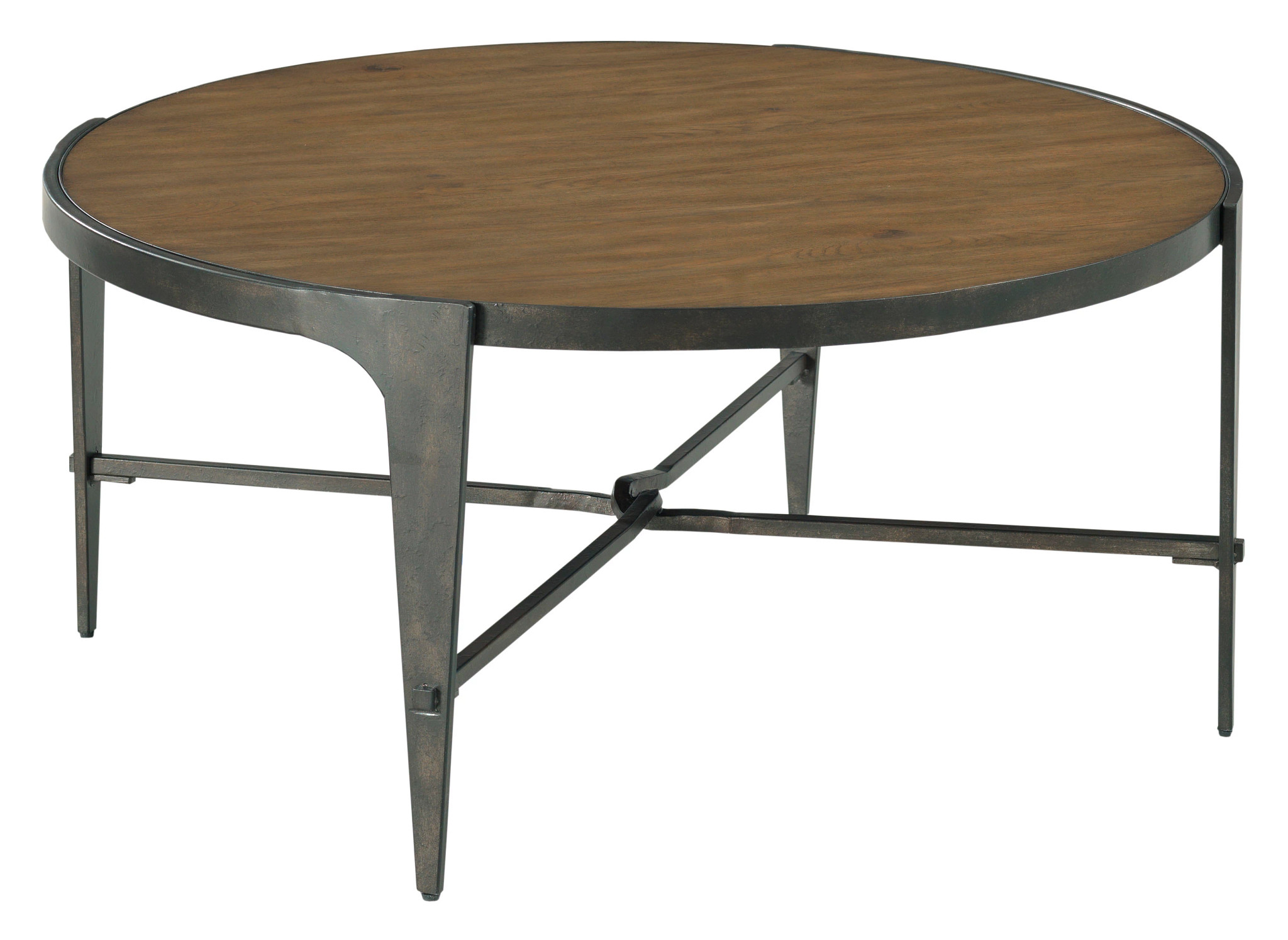 Hammary Olmsted Rustic Oak Round Coffee Table
