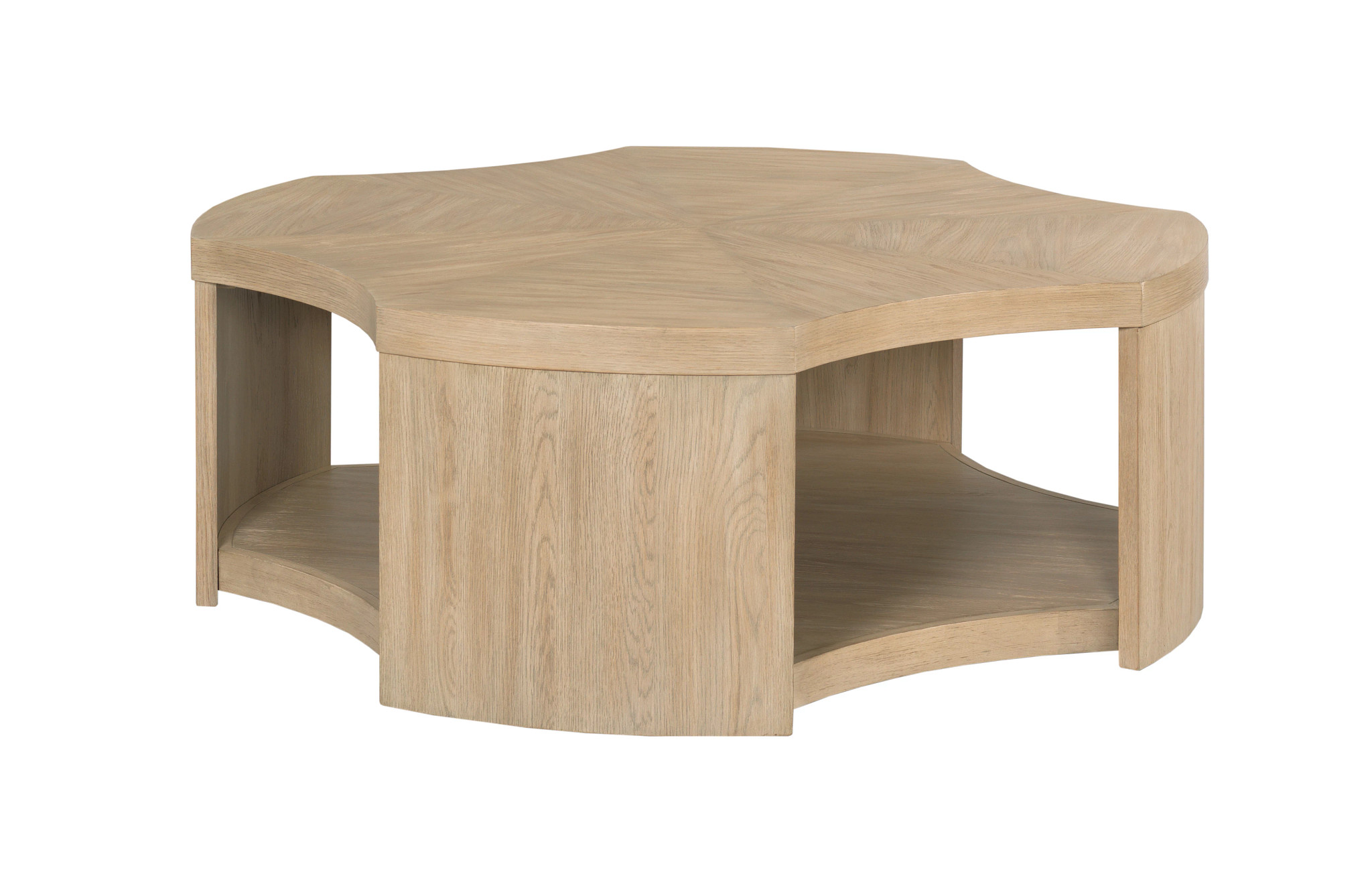 Hammary Hidden Treasures Natural Partner Concave Coffee Table