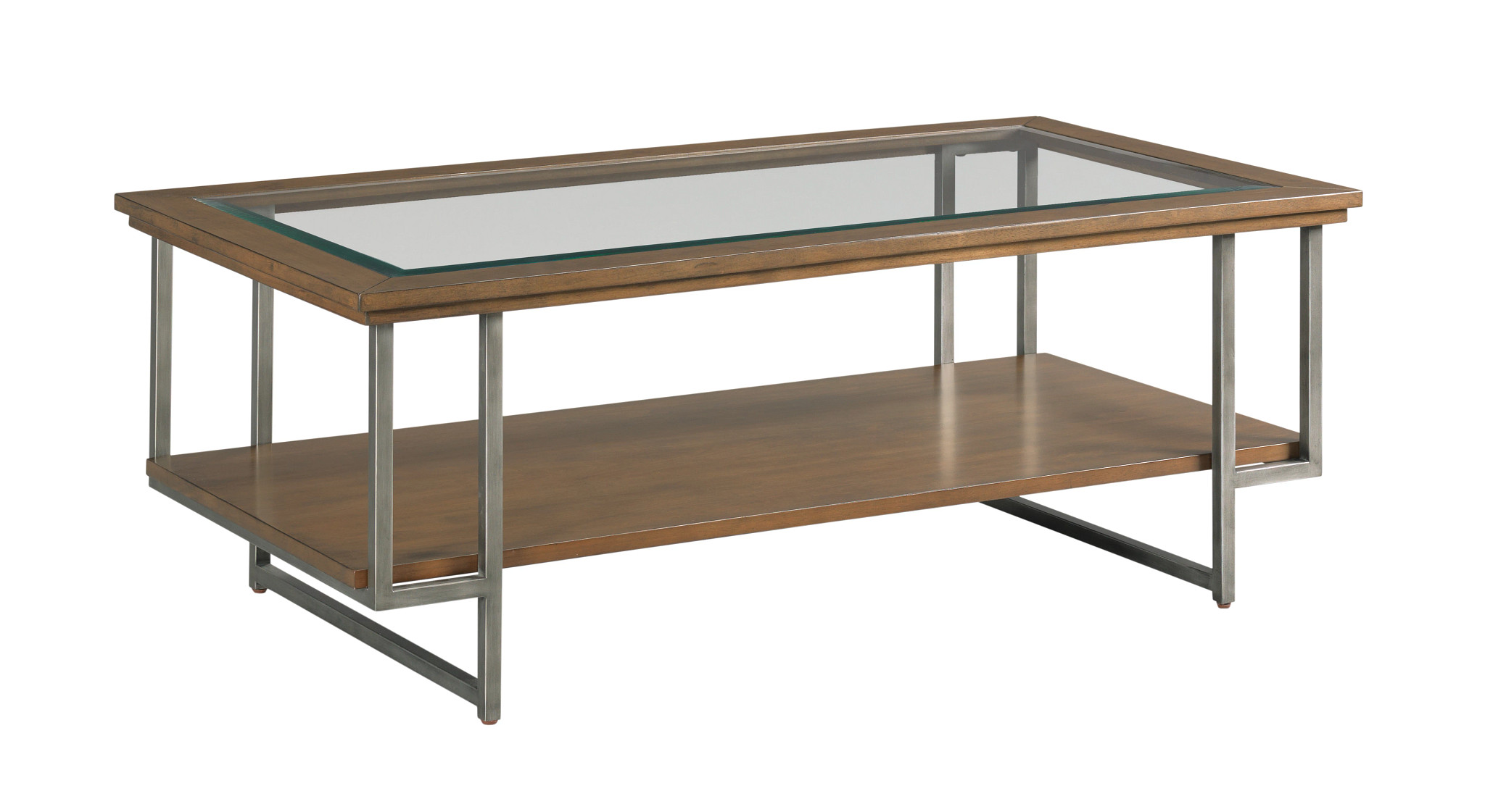 Hammary Ingrid Dark Stain Rectangular Coffee Table
