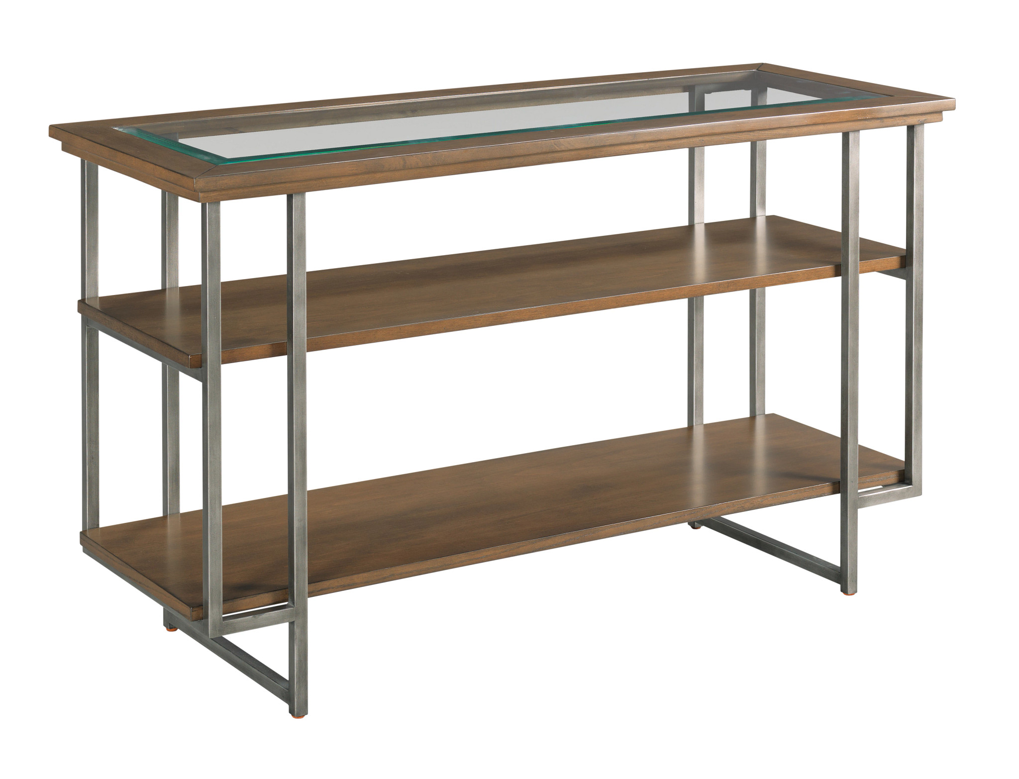 Hammary Ingrid Dark Stain Sofa Console Table