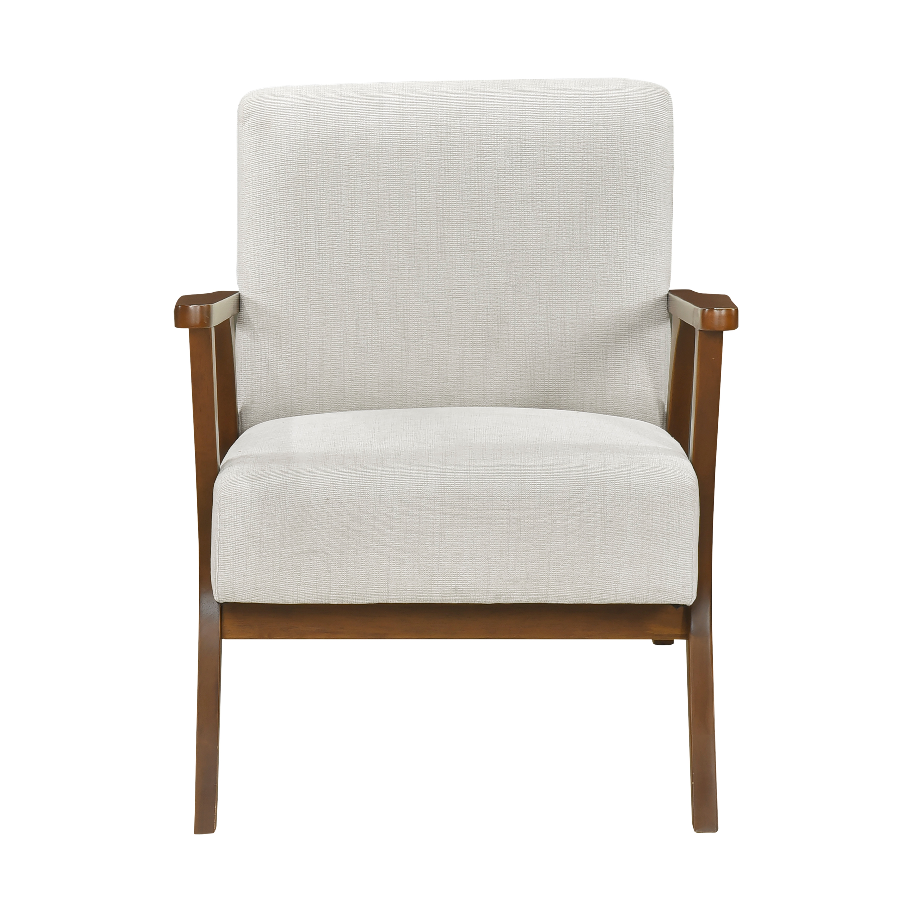 Home Elegance Arden Beige Brown Accent Chair