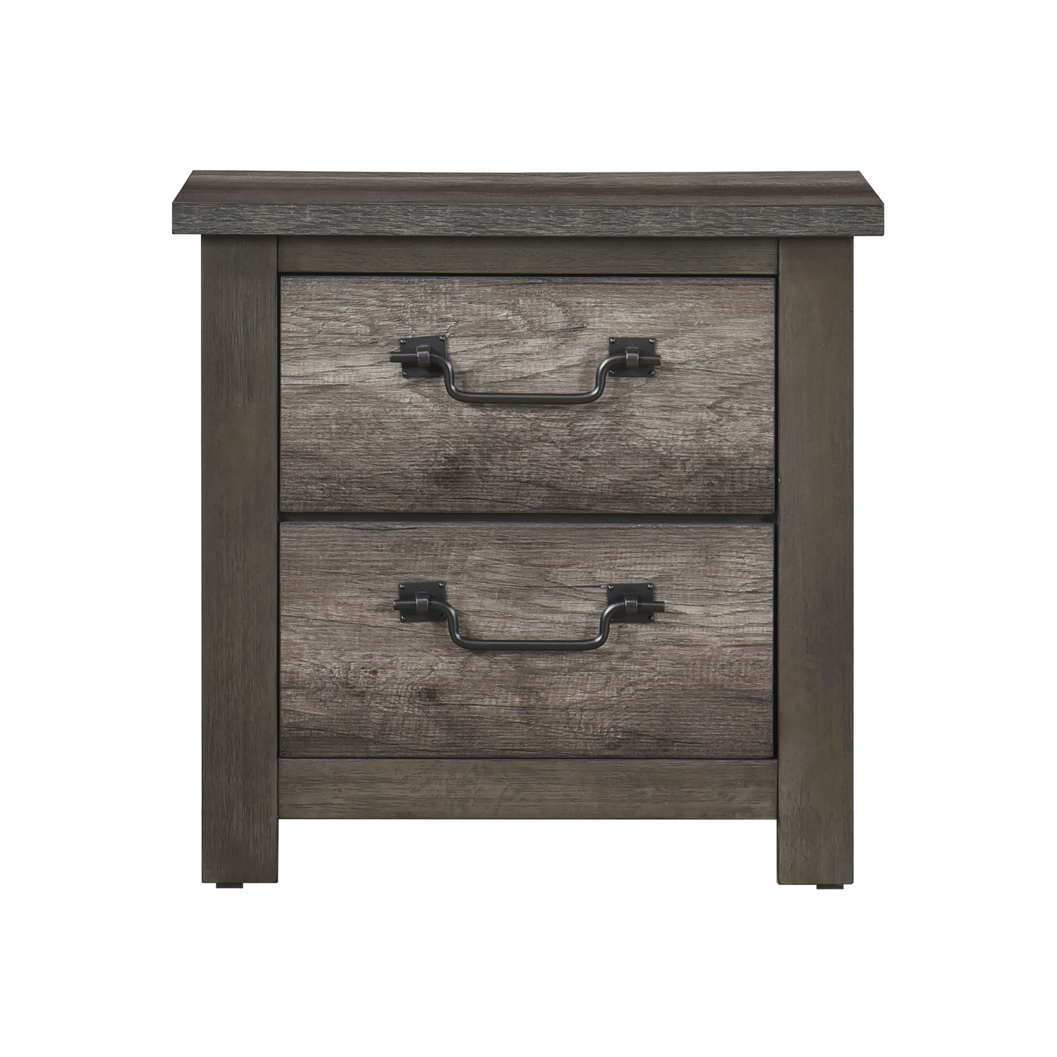 Home Elegance Lenior Gray Night Stand