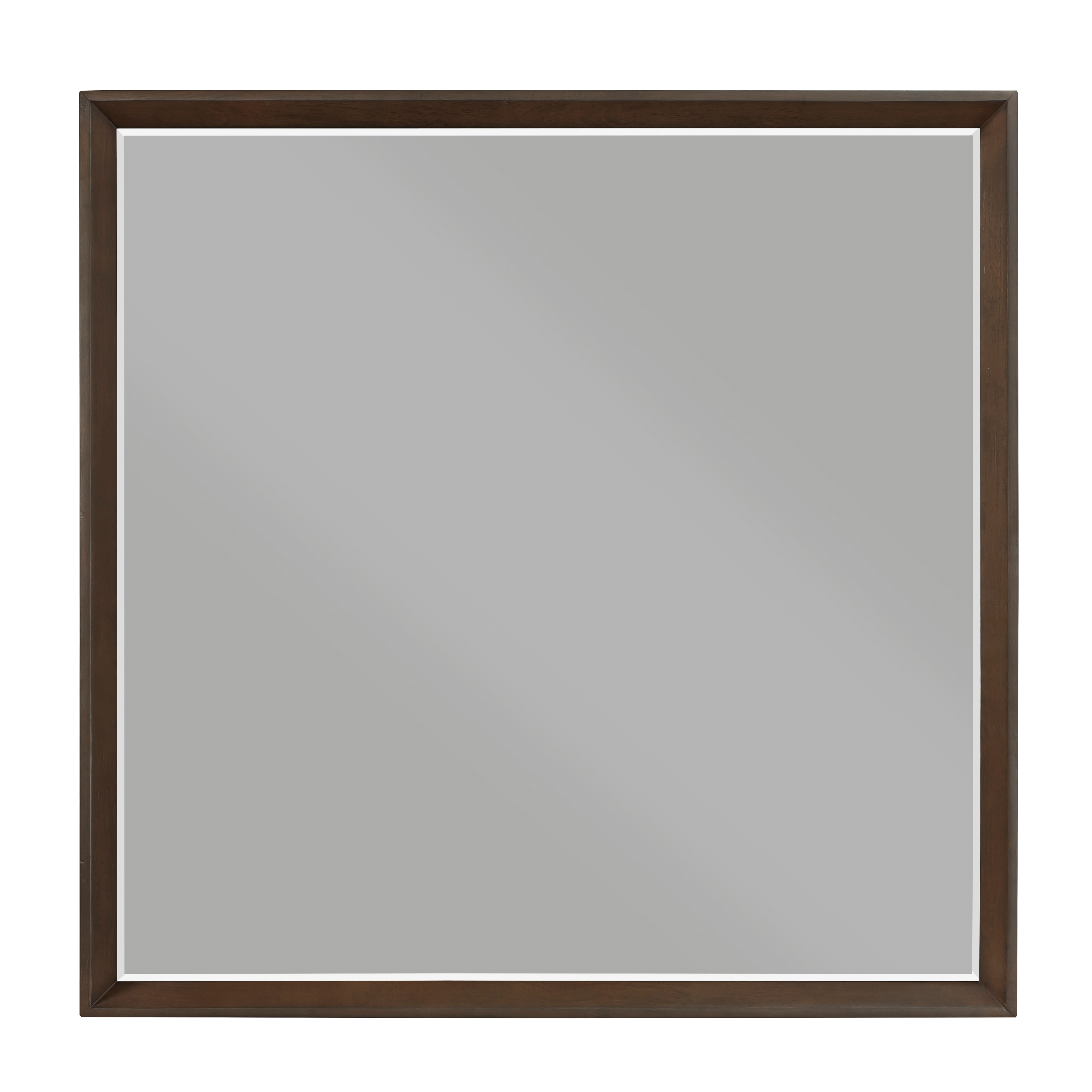 Home Elegance Astrid Brown Walnut Mirror