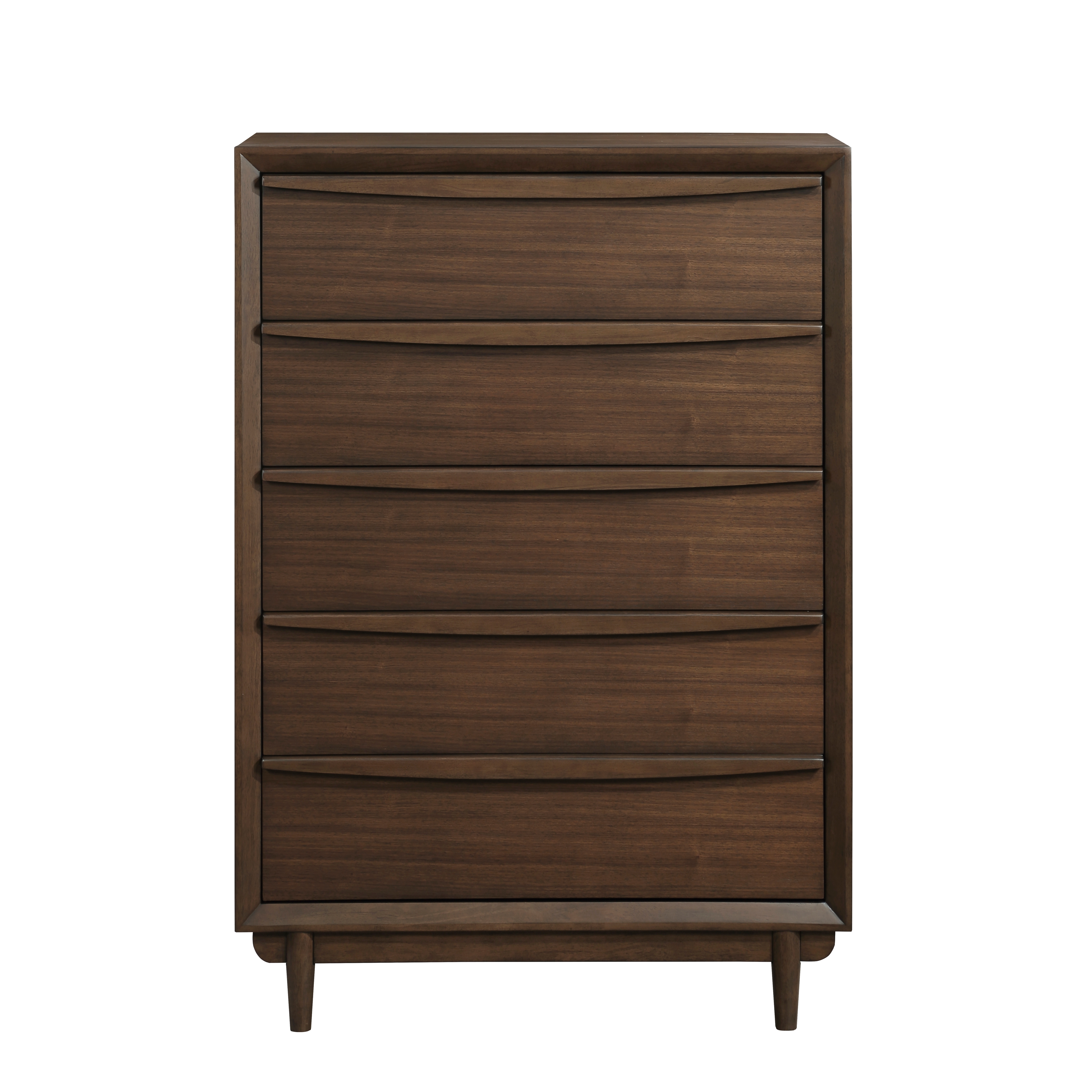 Home Elegance Astrid Brown Walnut Chest