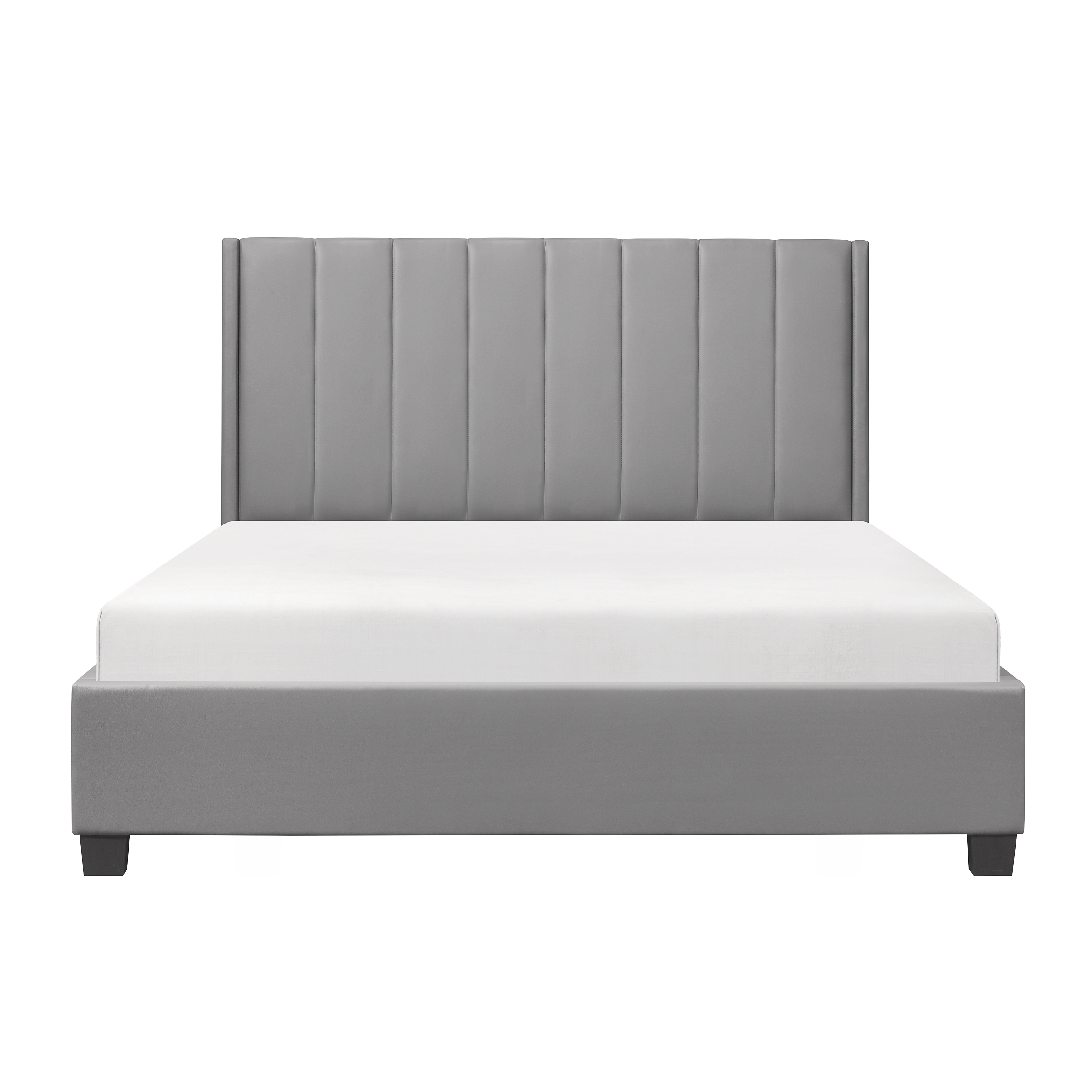 Home Elegance Anson Gray Cal King Platform Bed